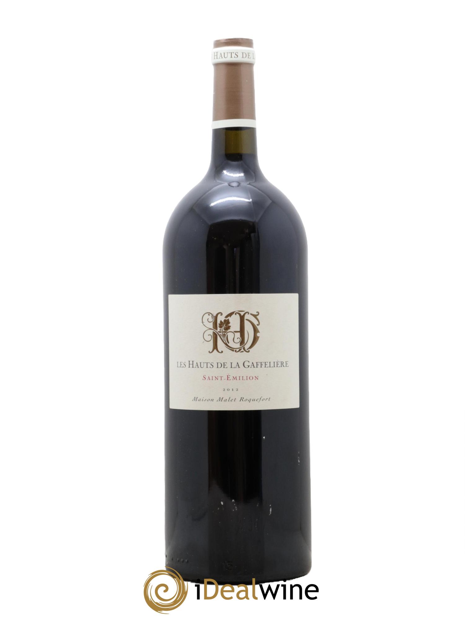 Saint-Émilion Les Hauts de la Gaffeliere 2012 - Lot de 1 magnum - 0