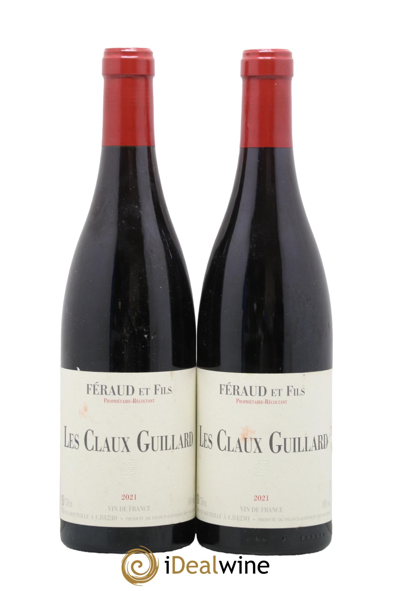 Vin de France Les Claux Guillard Domaine Eddie Féraud 2021 - Lotto di 2 bottiglie - 0