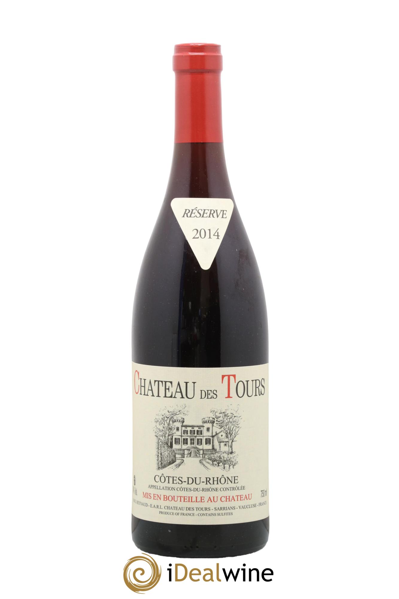 Côtes du Rhône Château des Tours Grande Réserve Emmanuel Reynaud 2014 - Lotto di 1 bottiglia - 0