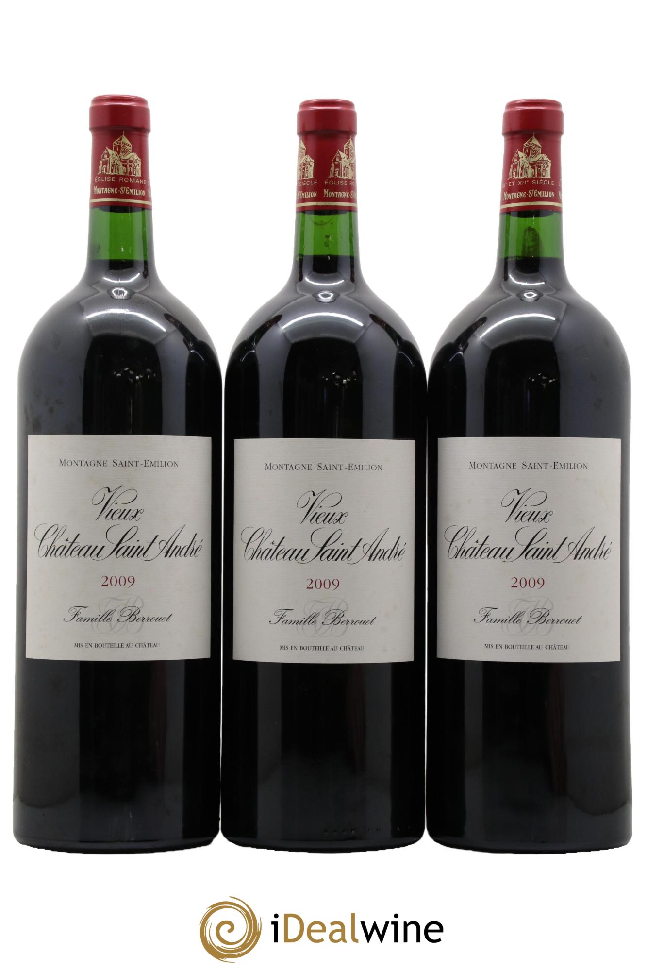 Vieux Château Saint-André 2009 - Lotto di 3 magnum - 0