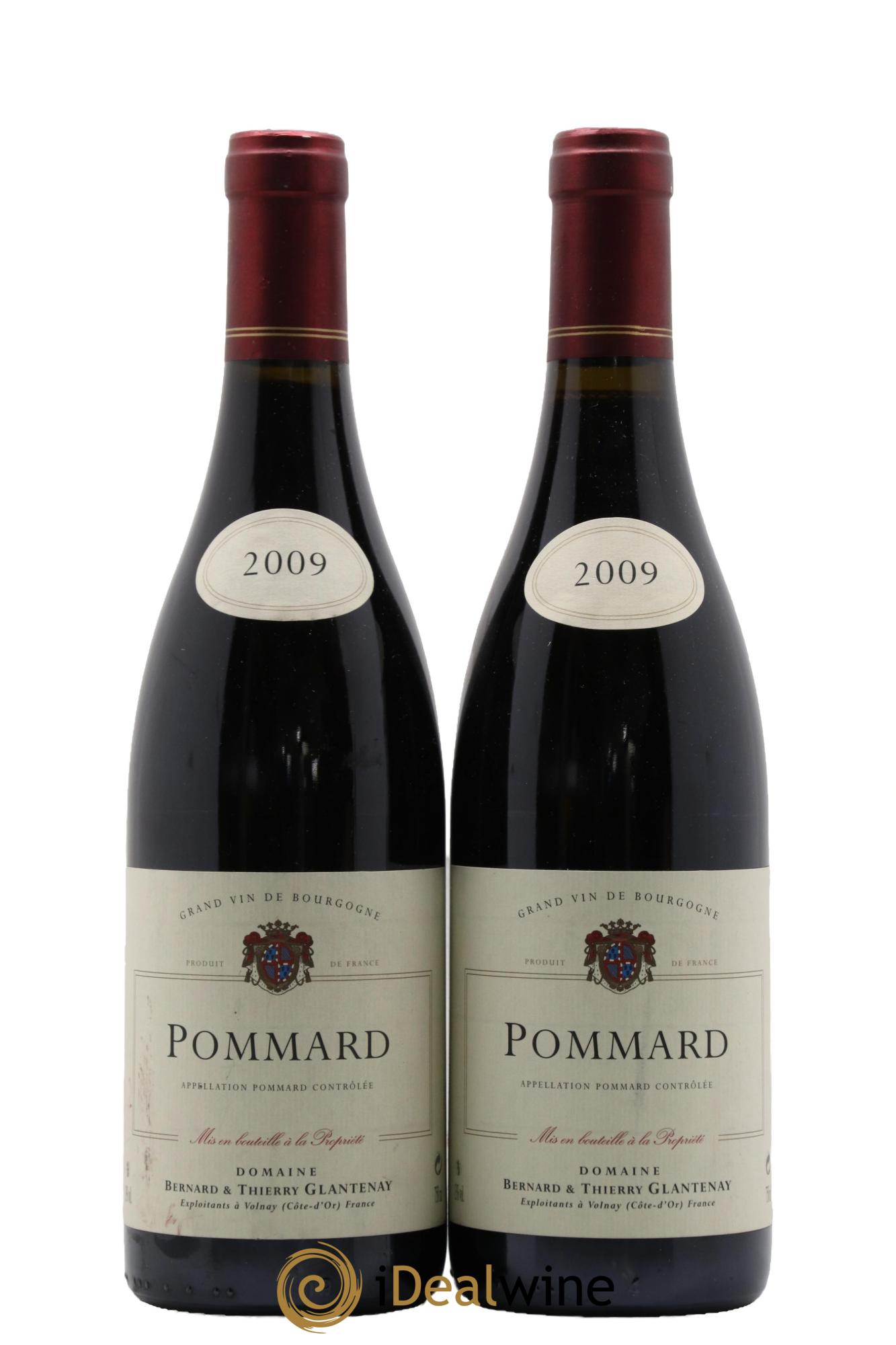 Pommard Domaine Bernard et Thierry Glantenay 2009 - Lotto di 2 bottiglie - 0