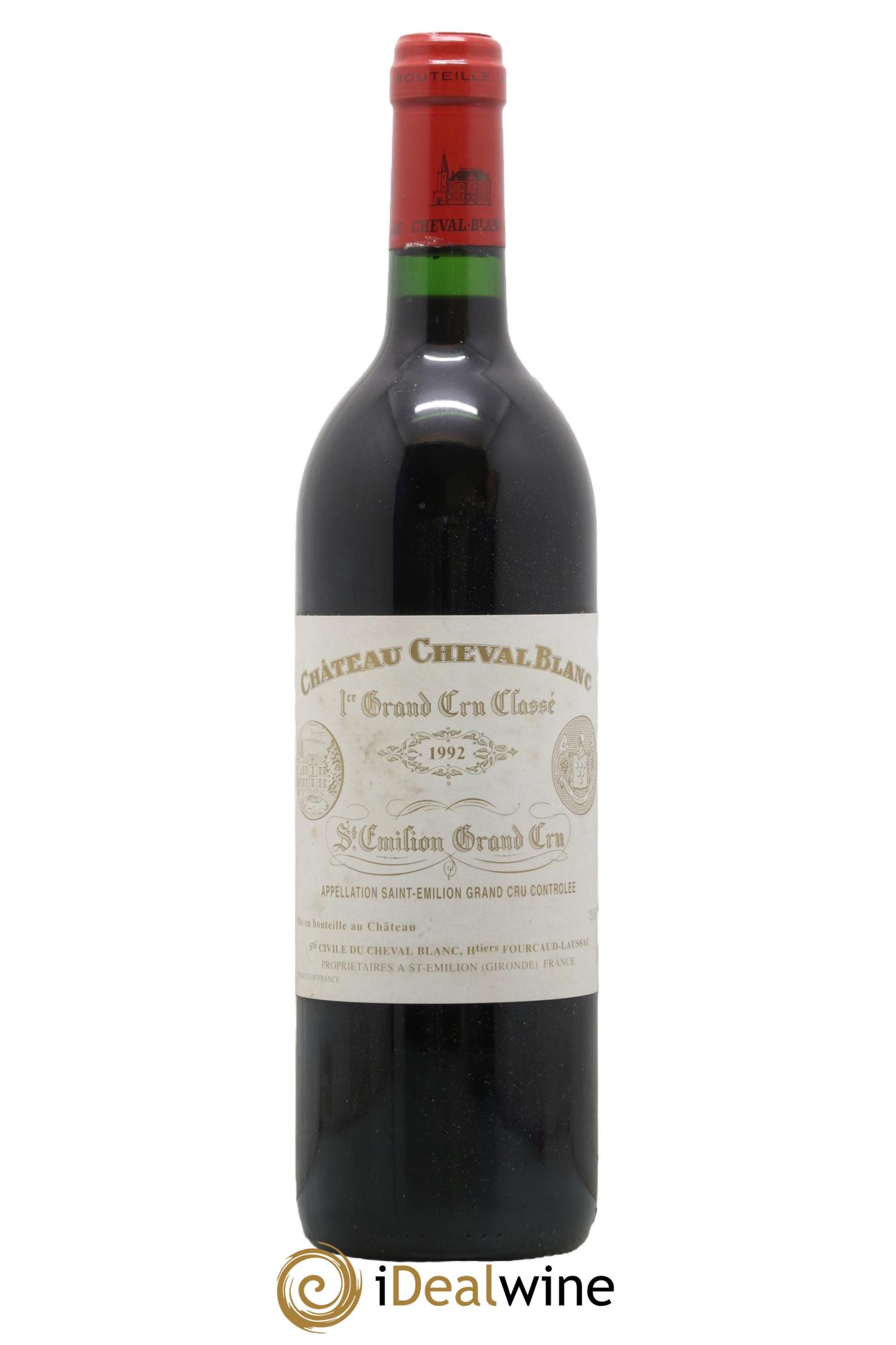 Château Cheval Blanc 1er Grand Cru Classé A 1992 - Lot of 1 bottle - 0