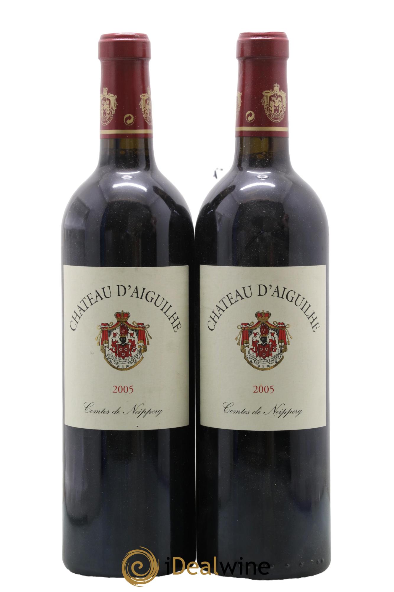 Château d' Aiguilhe 2005 - Lot de 2 bouteilles - 0