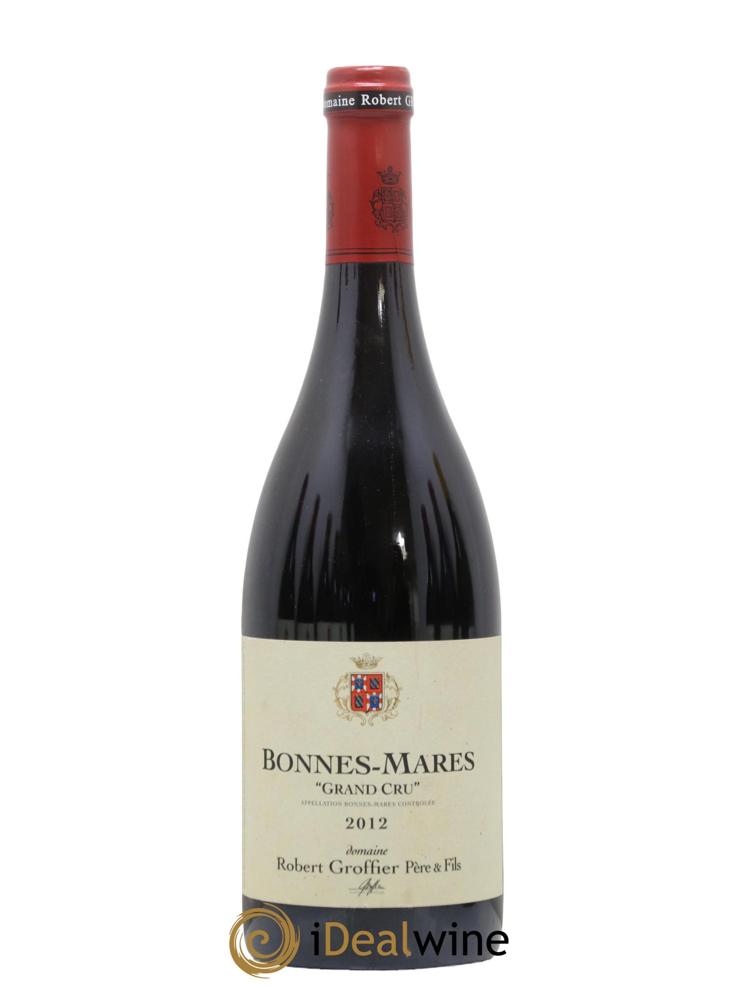 Bonnes-Mares Grand Cru Robert Groffier Père & Fils (Domaine) 2012 - Lot of 1 bottle - 0