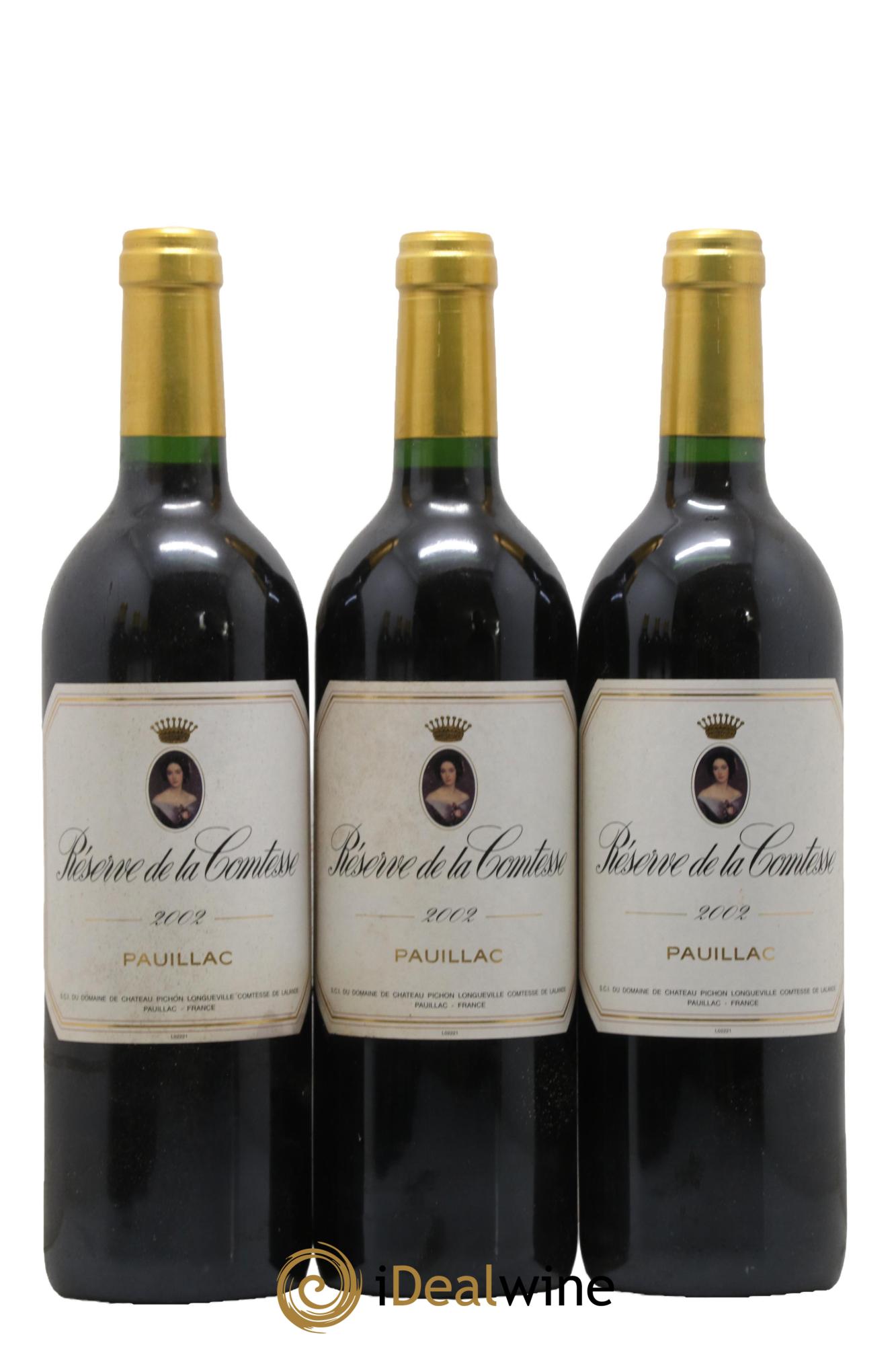 Réserve de la Comtesse Second Vin 2002 - Lot de 6 bouteilles - 1