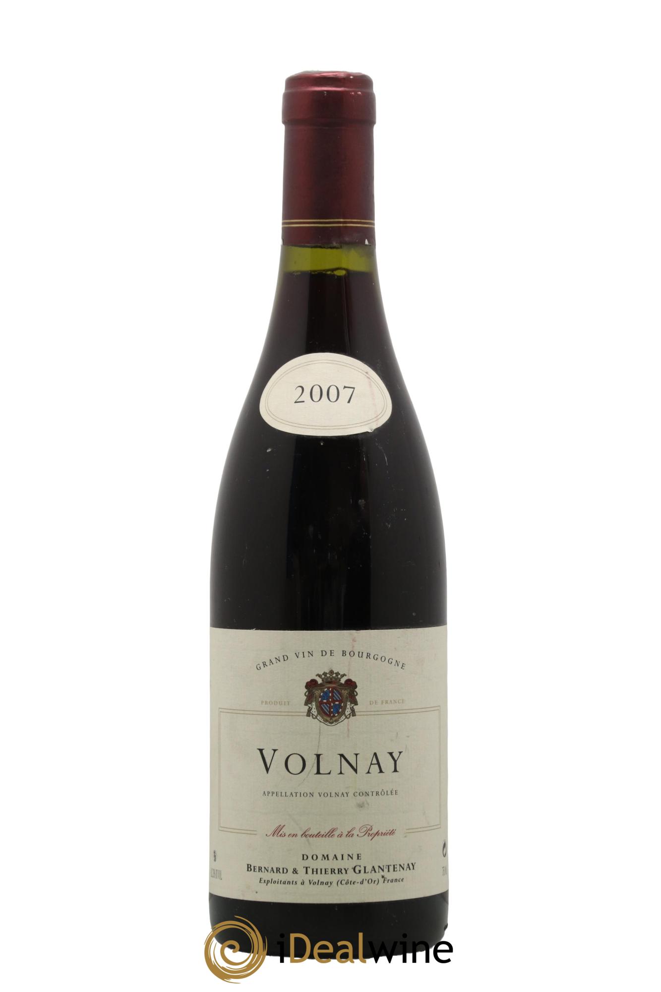 Volnay Bernard et Thierry Glantenay (Domaine) 2007 - Lotto di 1 bottiglia - 0