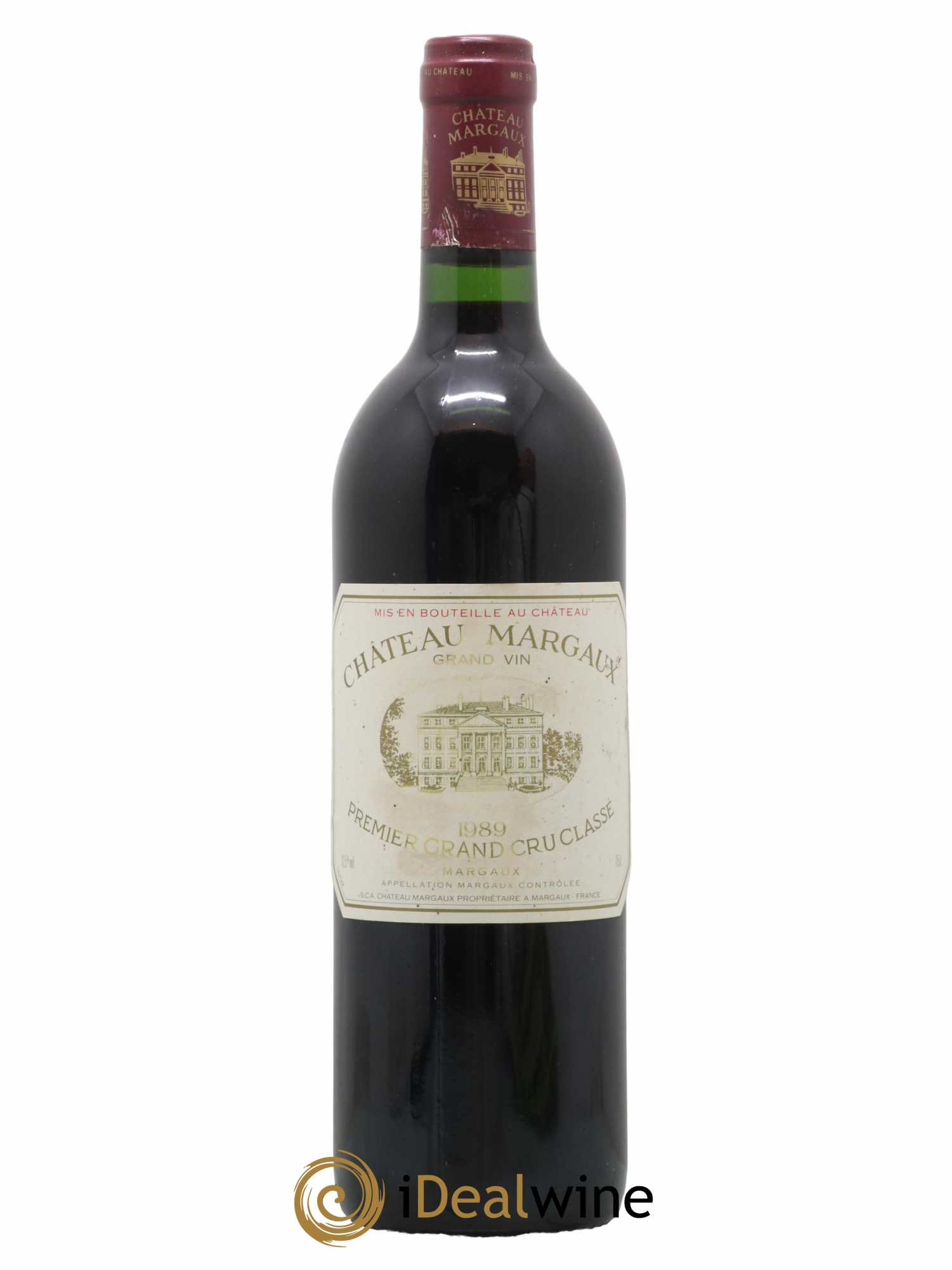 Château Margaux 1er Grand Cru Classé 1989 - Lot de 1 bouteille - 0