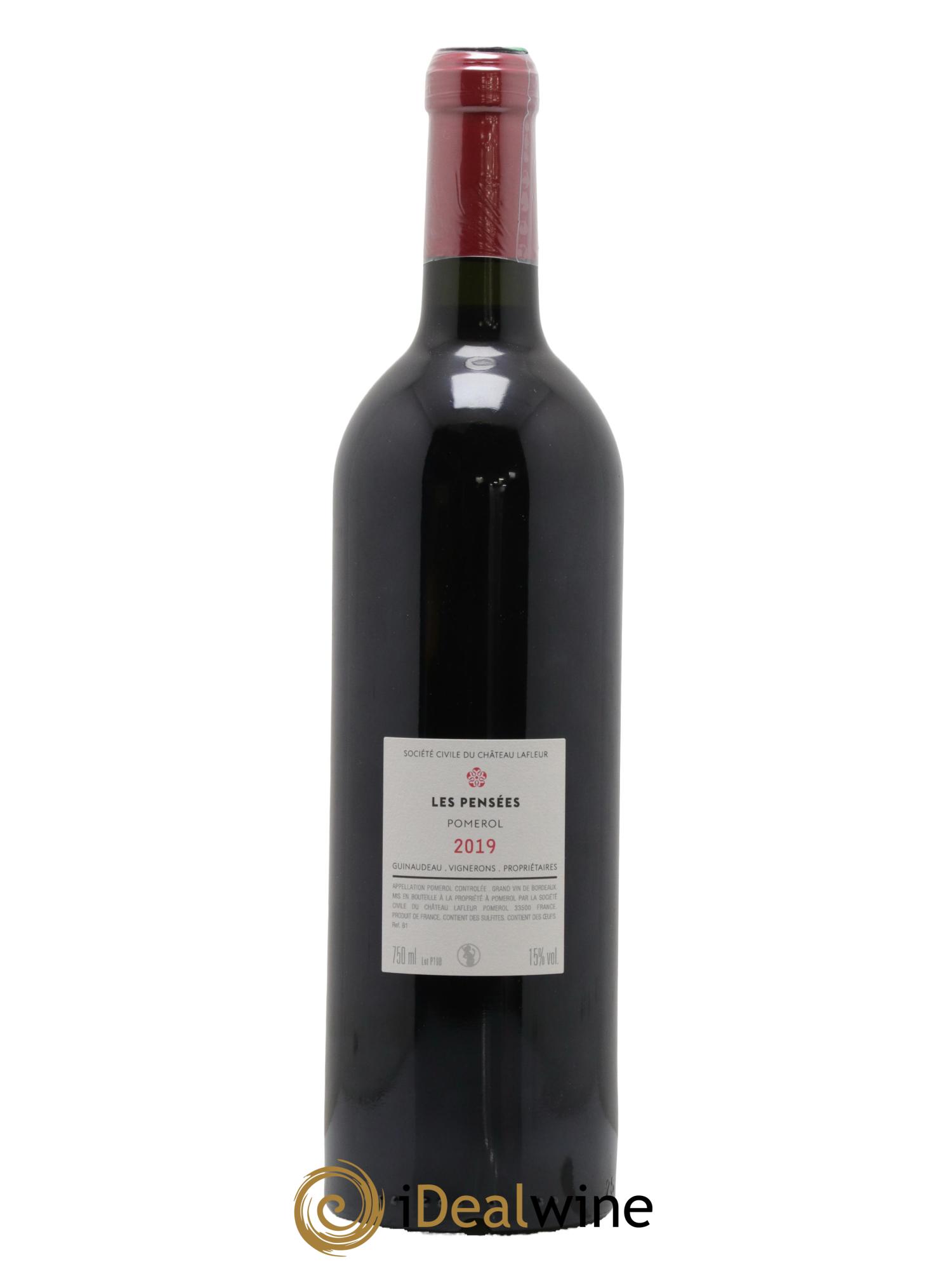 Pensées de Lafleur Second Vin 2019 - Lot de 1 bouteille - 2