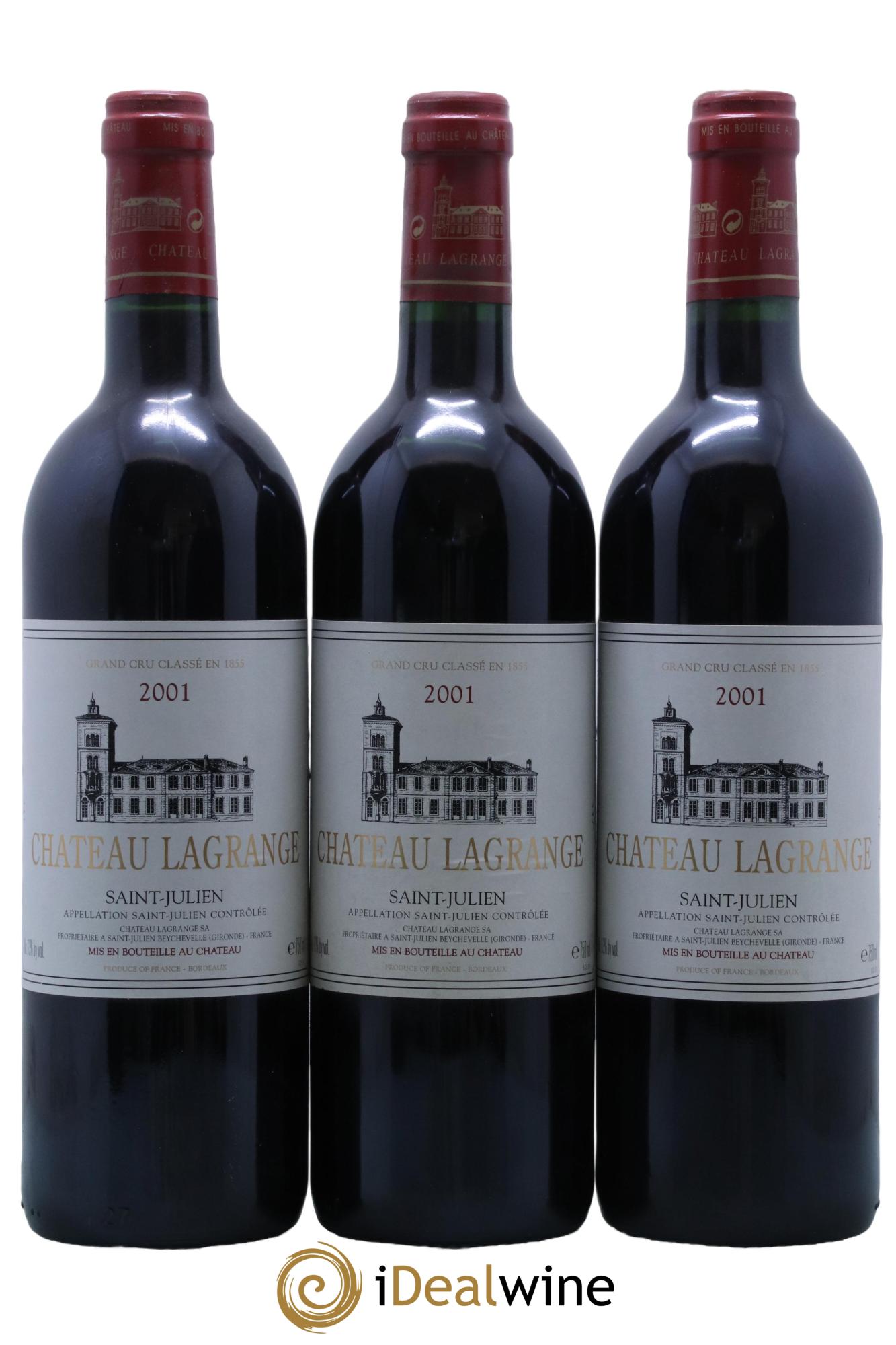 Château Lagrange 3ème Grand Cru Classé  2001 - Lot de 12 bouteilles - 3