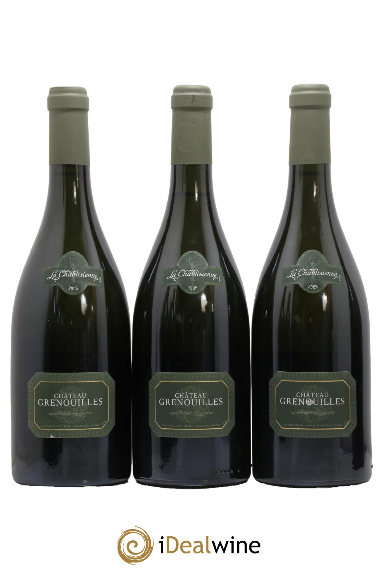 Chablis Grand Cru Grenouilles Château Grenouille - La Chablisienne 2006 - Lot de 6 bouteilles - 1