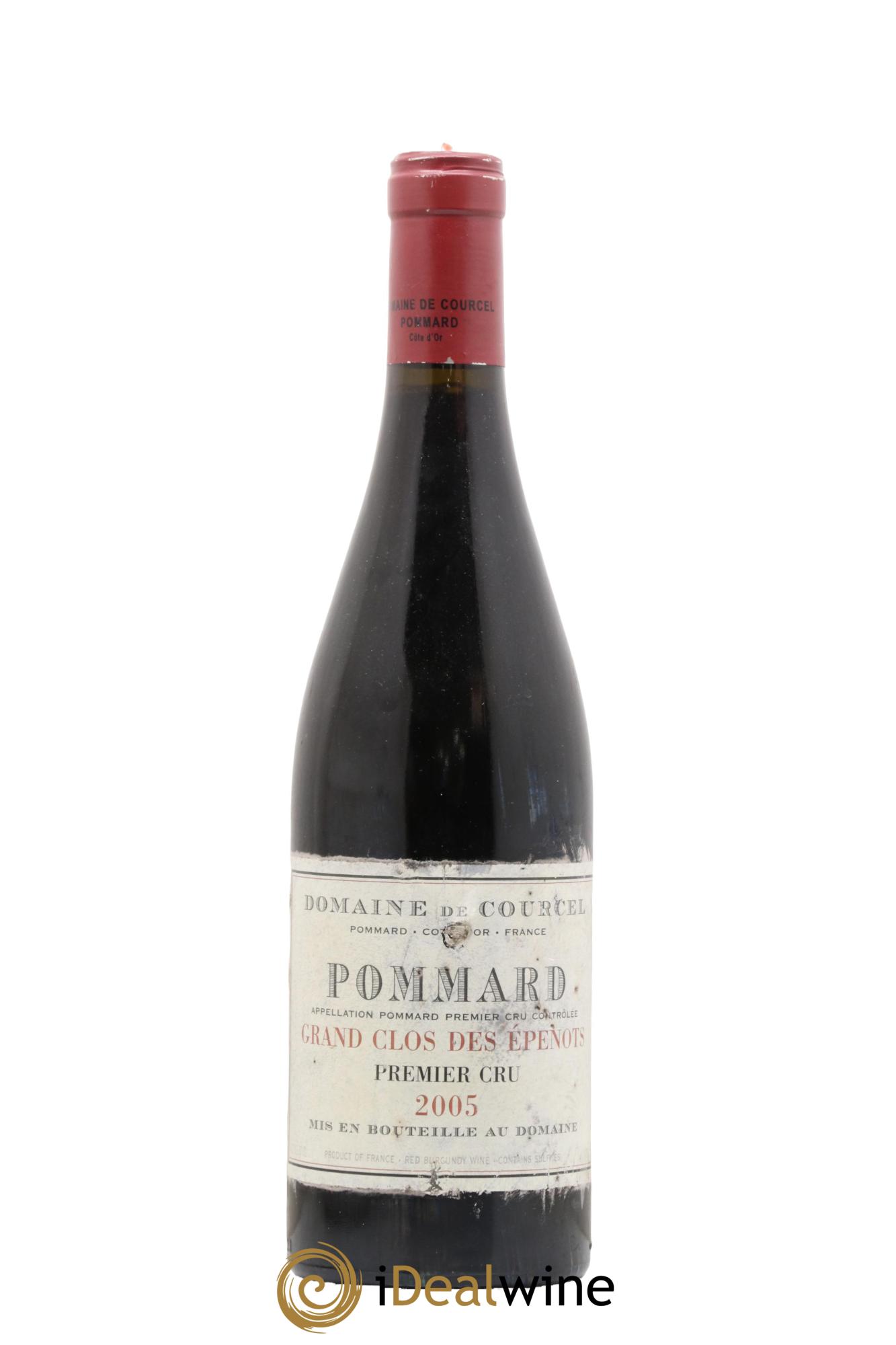 Pommard 1er Cru Grand Clos des Epenots de Courcel (Domaine) 2005 - Lot de 1 bouteille - 0