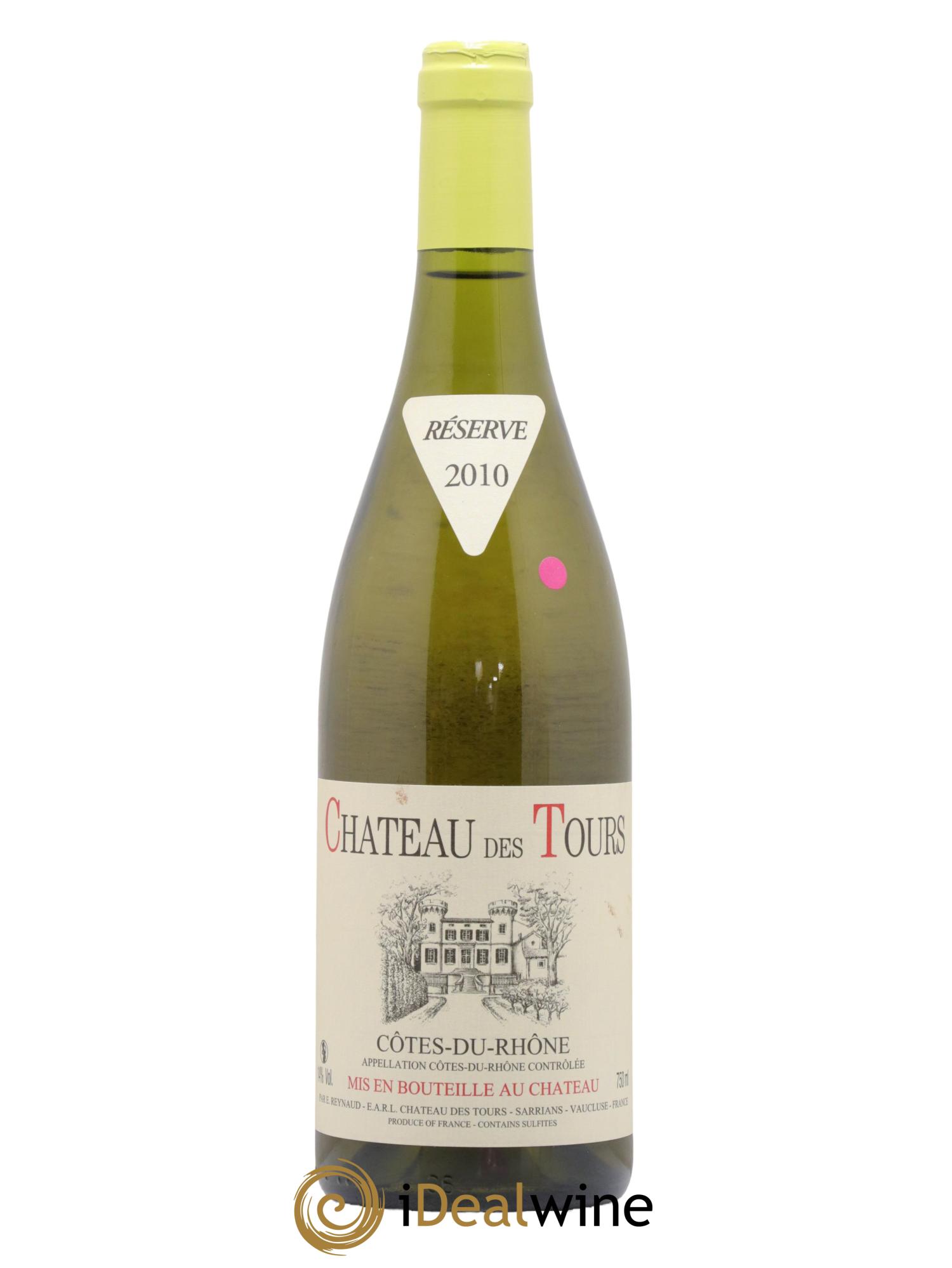 Côtes du Rhône Château des Tours Emmanuel Reynaud  2010 - Posten von 1 Flasche - 0