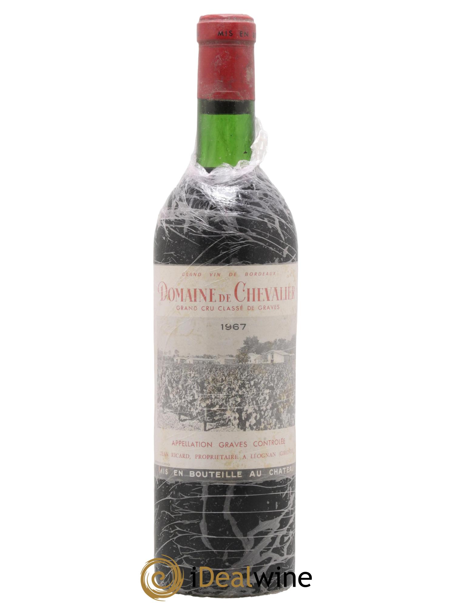 Domaine de Chevalier Cru Classé de Graves 1967 - Lot de 1 bouteille - 0