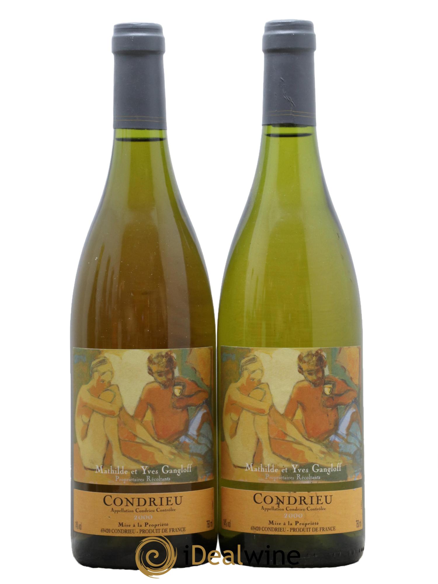 Condrieu Domaine Gangloff (Domaine) 2000 - Lot de 2 bouteilles - 0