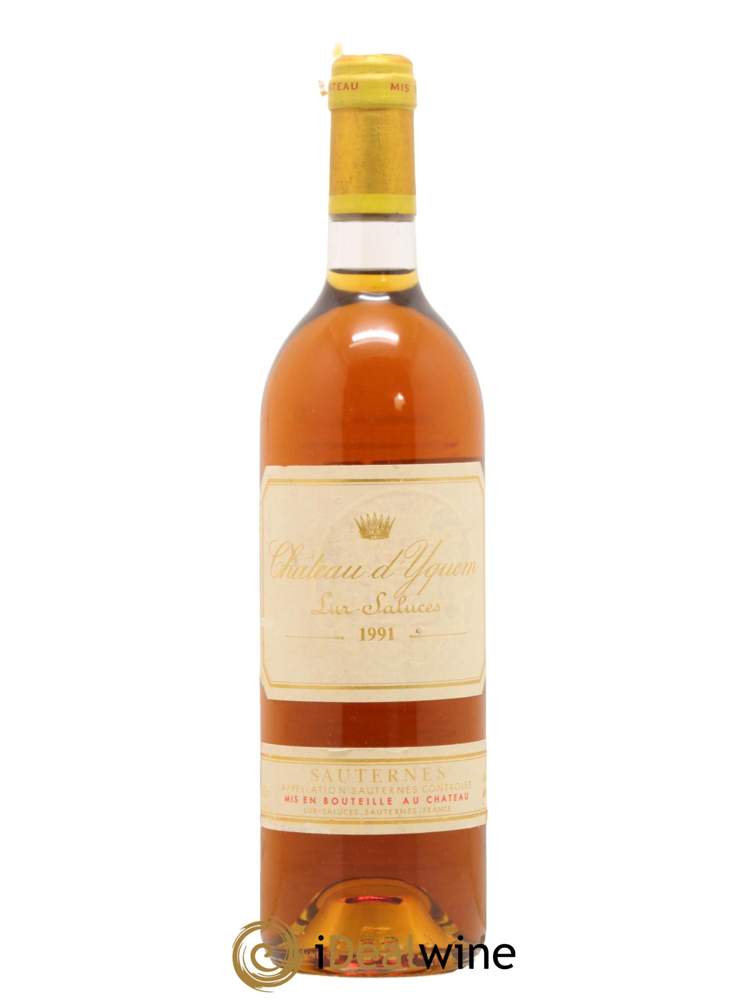 Château d' Yquem 1er Cru Classé Supérieur 1991 - Lotto di 1 bottiglia - 0