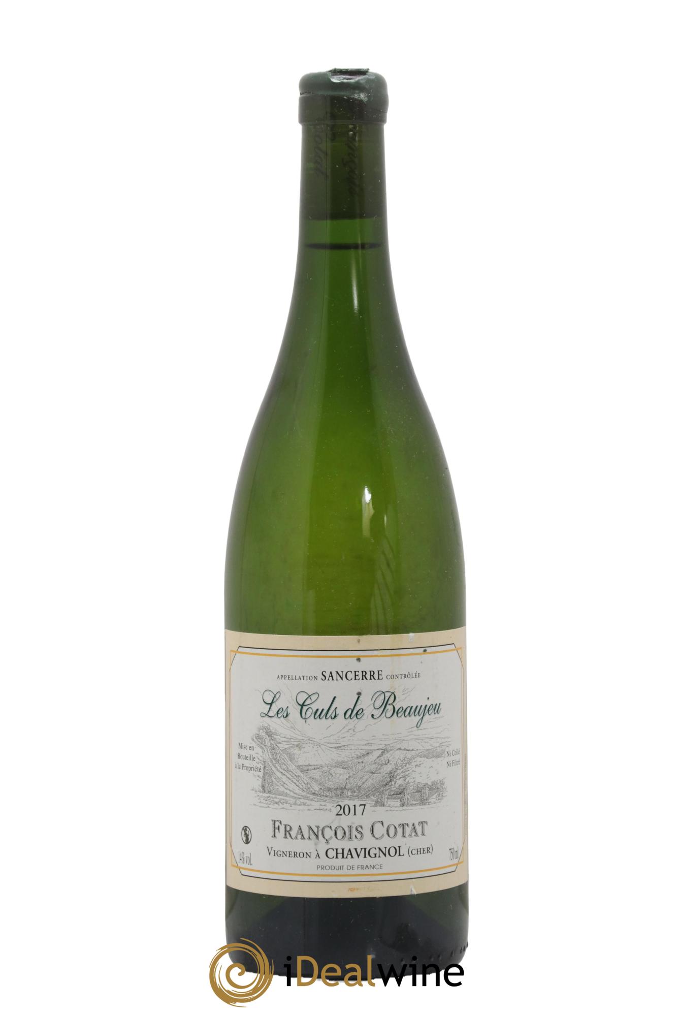 Sancerre Les Culs de Beaujeu François Cotat  2017 - Lot of 1 bottle - 0