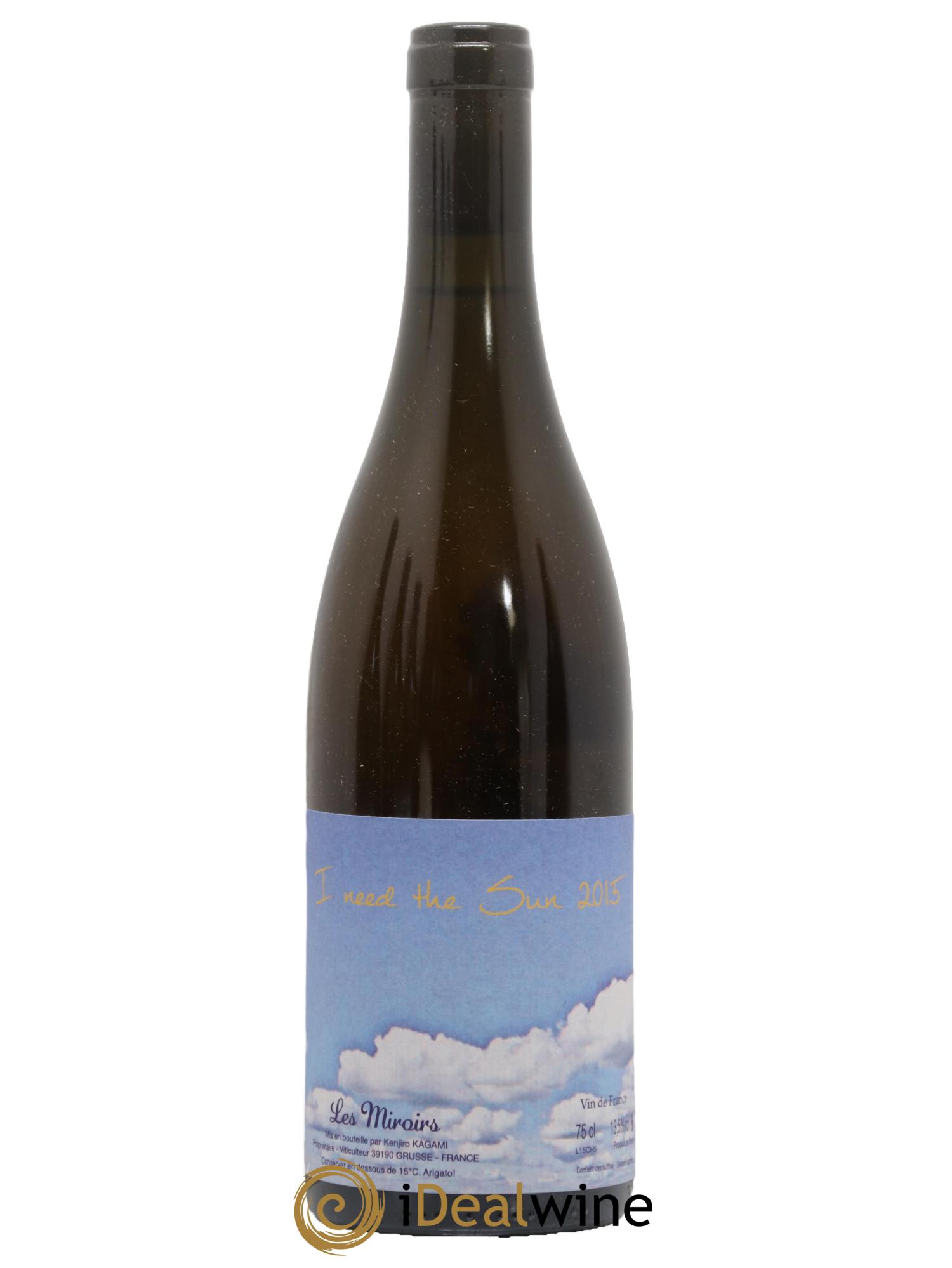 Vin de France I need the Sun Kenjiro Kagami - Domaine des Miroirs 2015 - Lot de 1 bouteille - 0