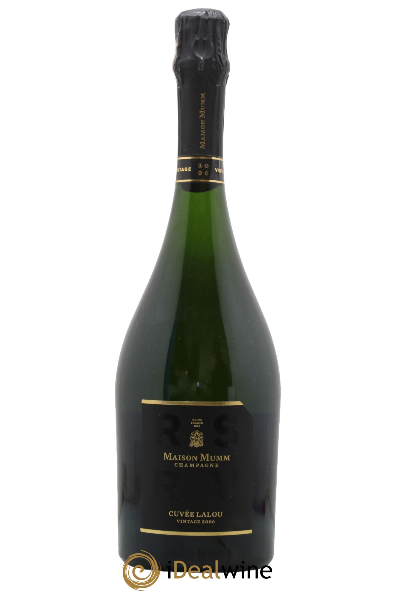 René Lalou Mumm 2006 - Lot of 1 bottle - 0