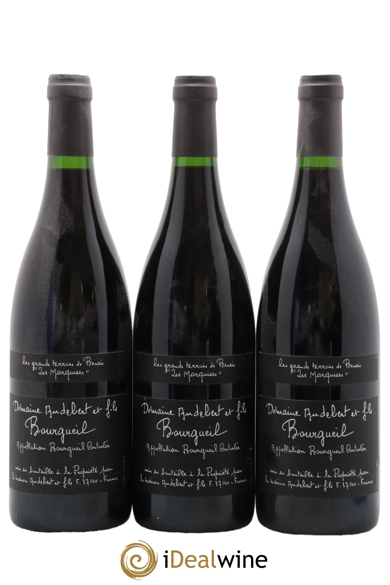 Bourgueil Les Marquises Domaine Audebert 2009 - Lotto di 3 bottiglie - 0