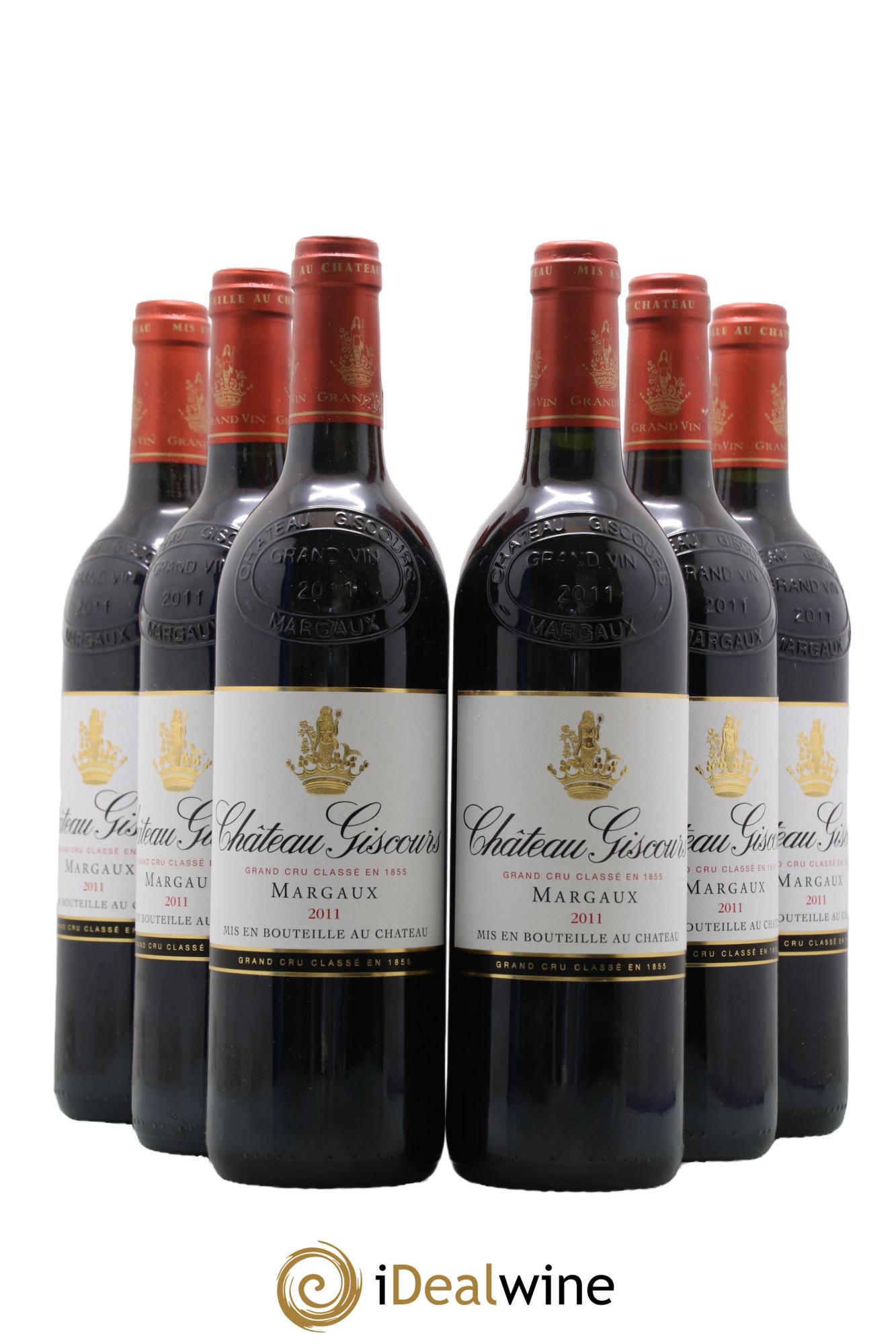 Château Giscours 3ème Grand Cru Classé 2011 - Lot de 6 bouteilles - 0