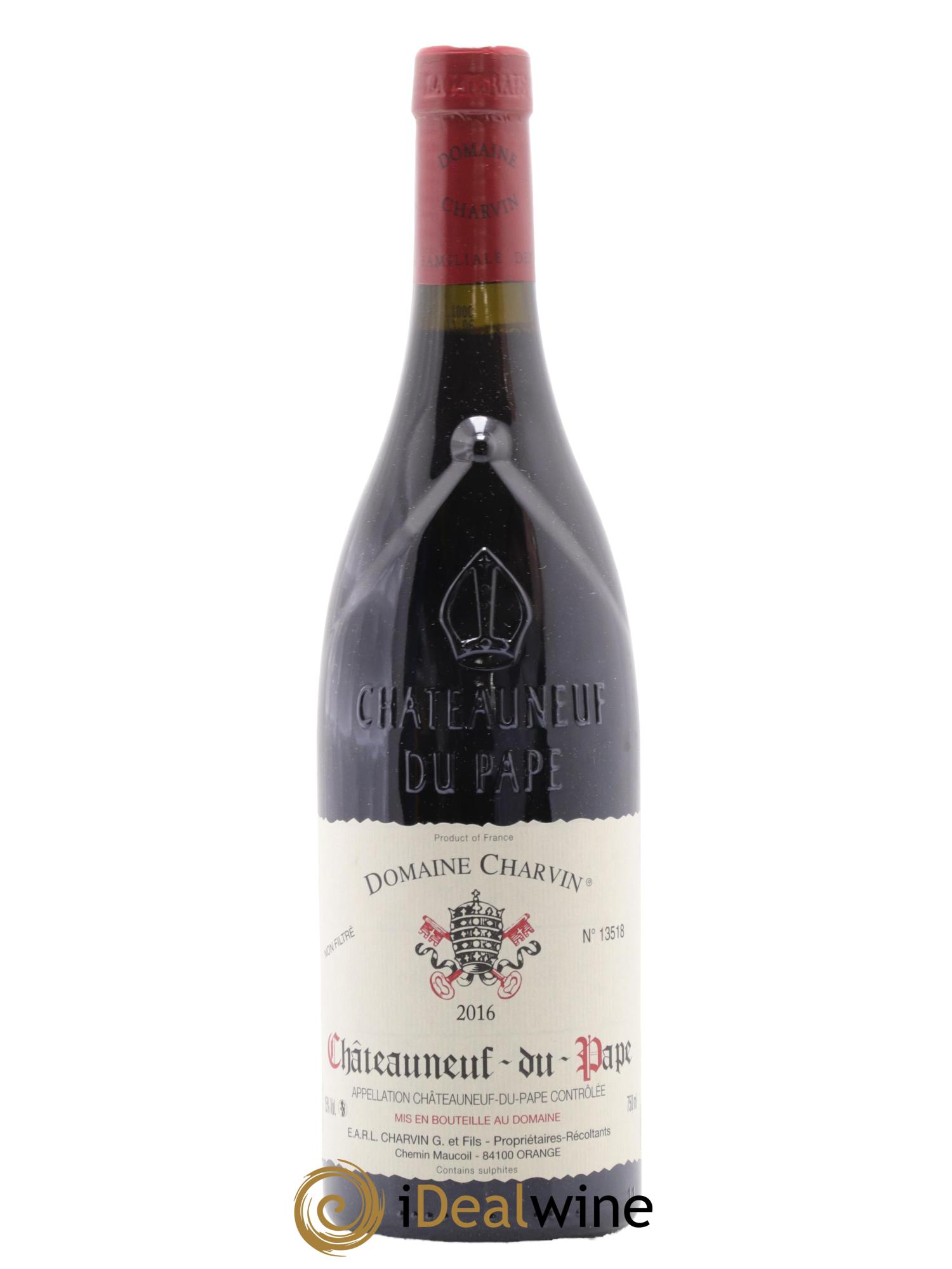 Châteauneuf-du-Pape Charvin (Domaine) 2016 - Posten von 1 Flasche - 0