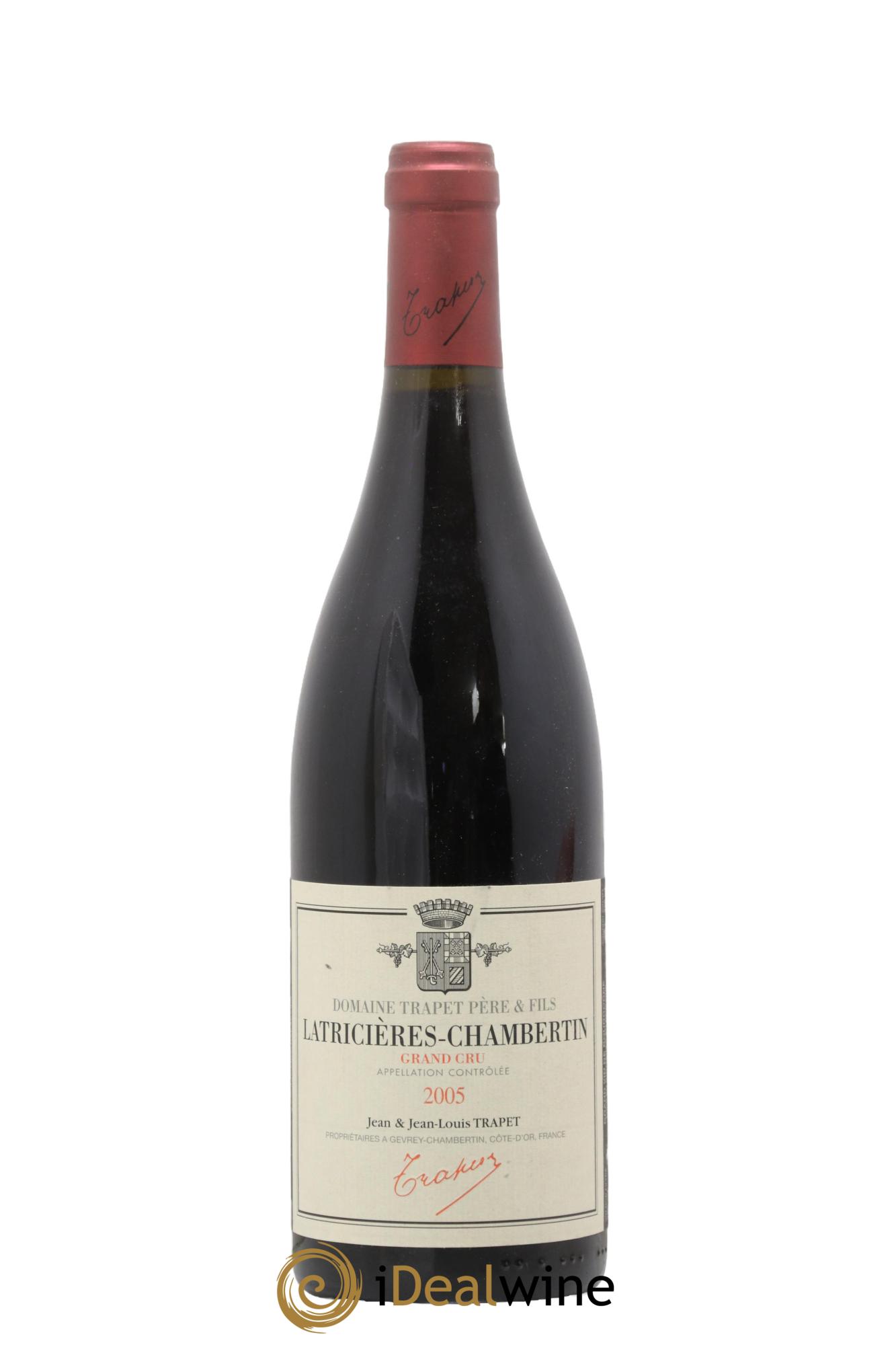 Latricières-Chambertin Grand Cru Domaine Trapet 2005 - Lotto di 1 bottiglia - 0