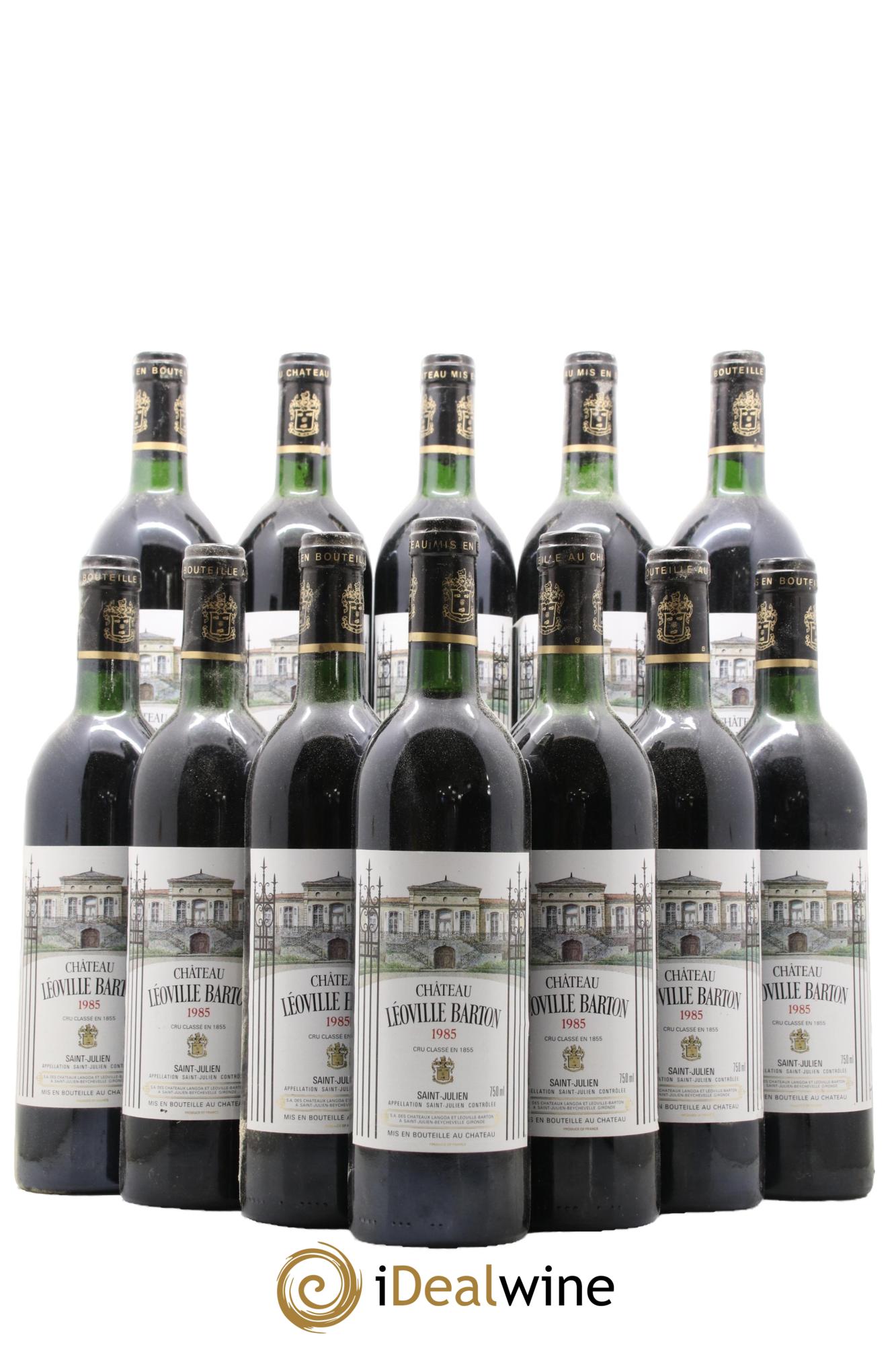 Château Léoville Barton 2ème Grand Cru Classé 1985 - Lot of 12 bottles - 0