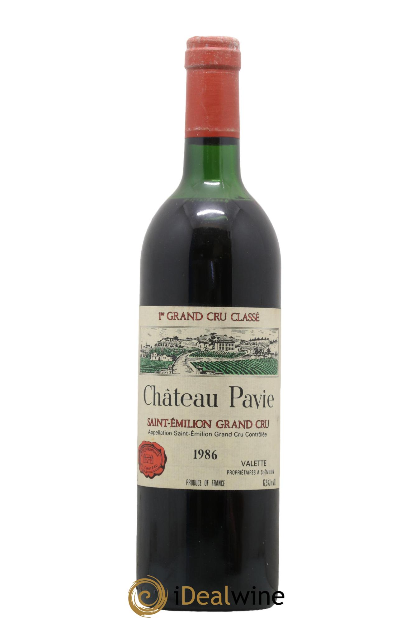 Château Pavie 1er Grand Cru Classé A 1986 - Lotto di 1 bottiglia - 0