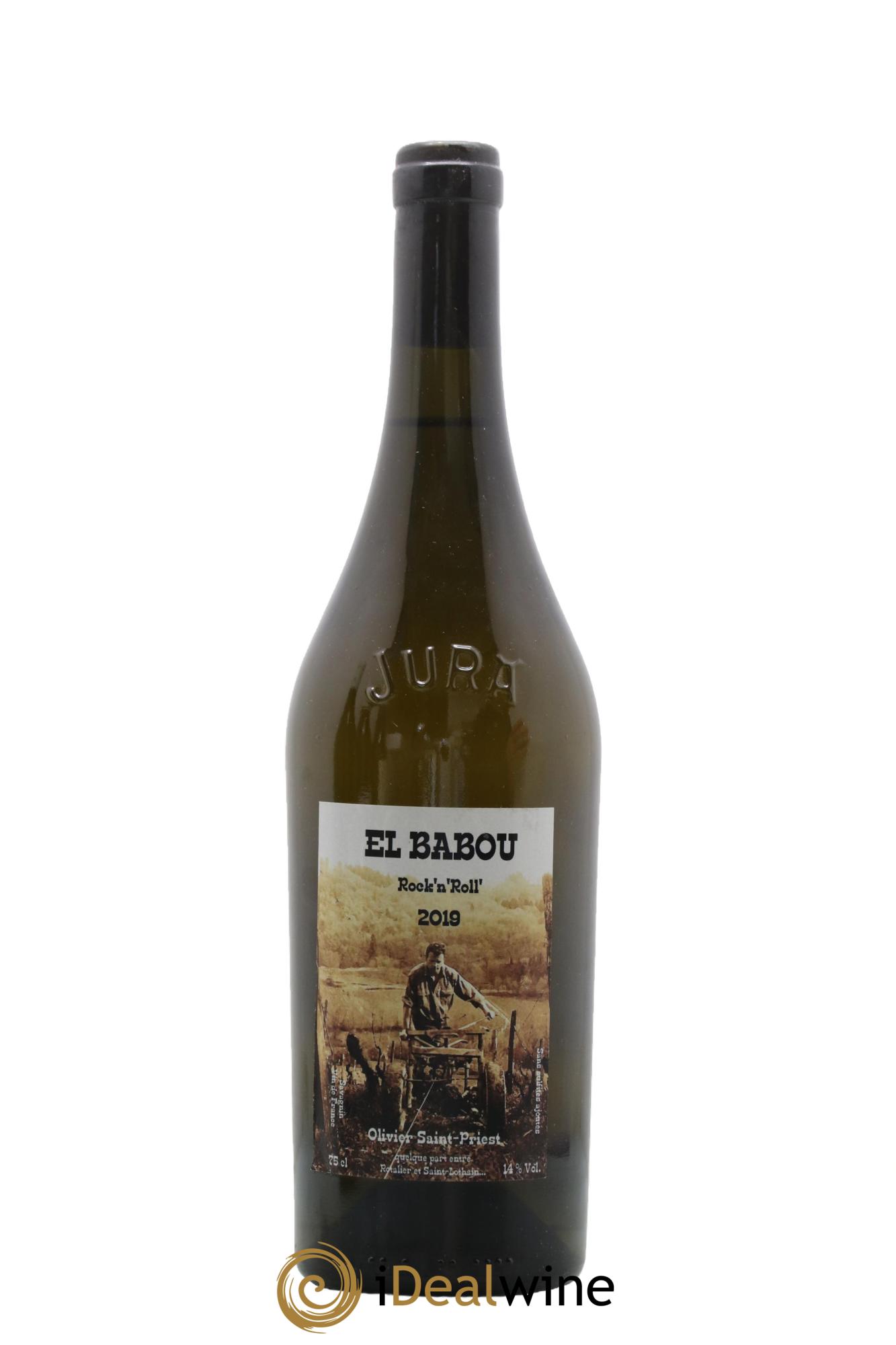 Vin de France Savagnin Rock'N Roll El Babou (Olivier Saint-Priest) 2019 - Posten von 1 Flasche - 0