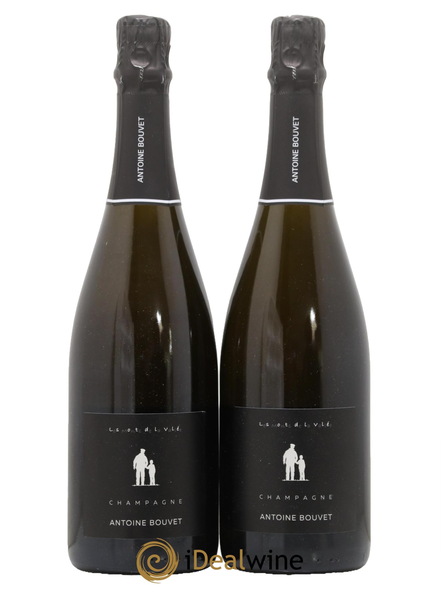 Les Monts de la Vallée Blanc de Noirs Brut Antoine Bouvet 2019 - Lot de 2 bouteilles - 0