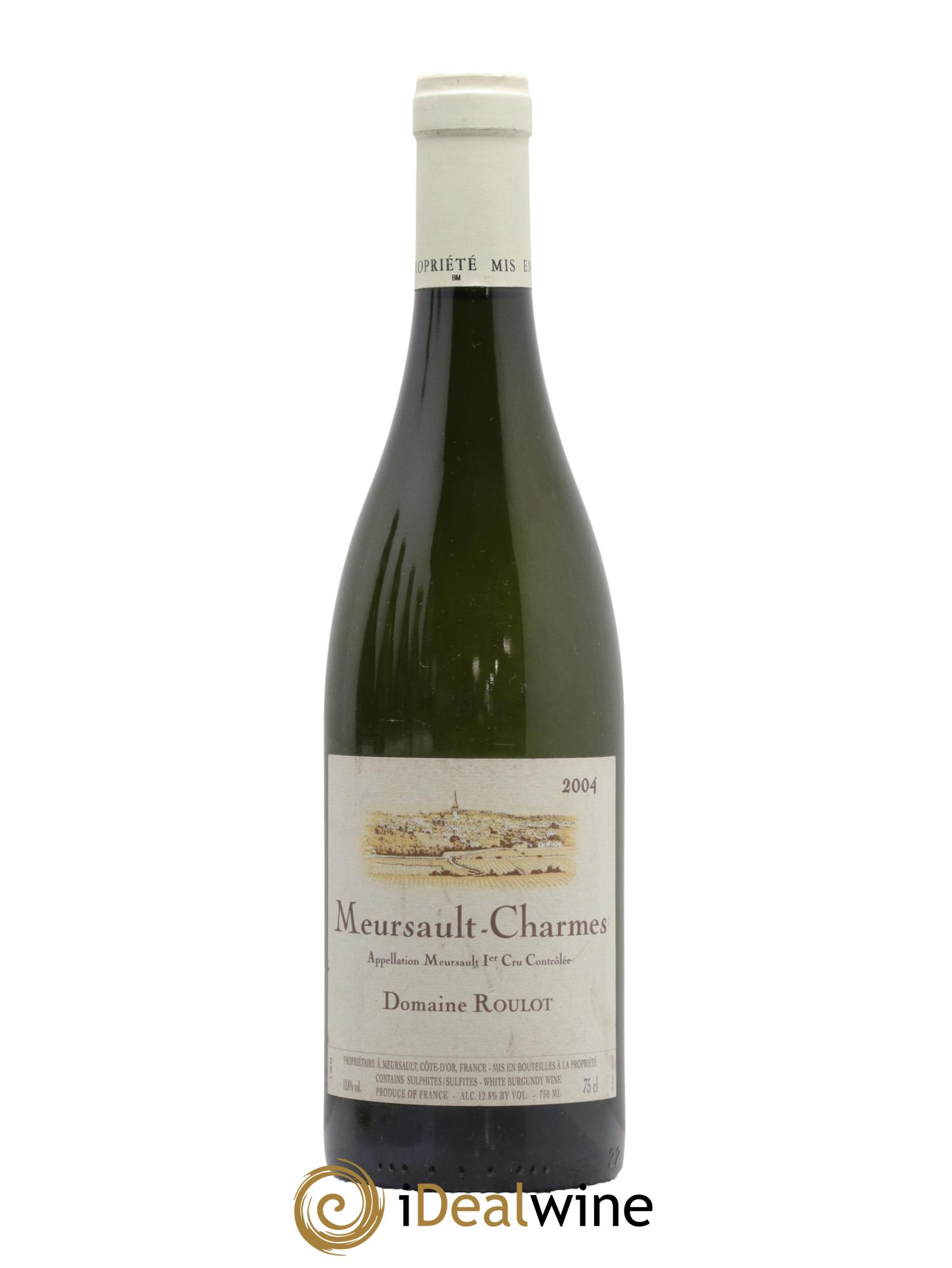 Meursault 1er Cru Charmes Roulot (Domaine)  2004 - Lot of 1 bottle - 0