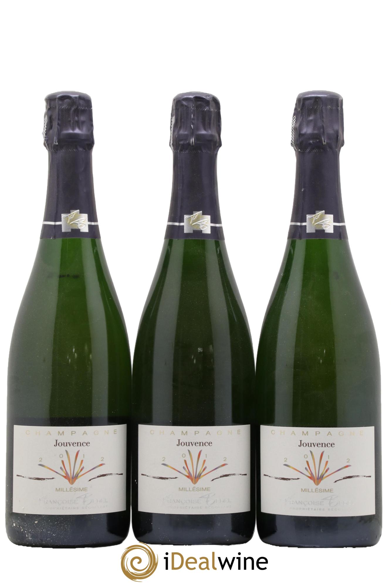 Jouvence Extra-Brut Françoise Bedel et Fils 2012 - Posten von 3 Flaschen - 0