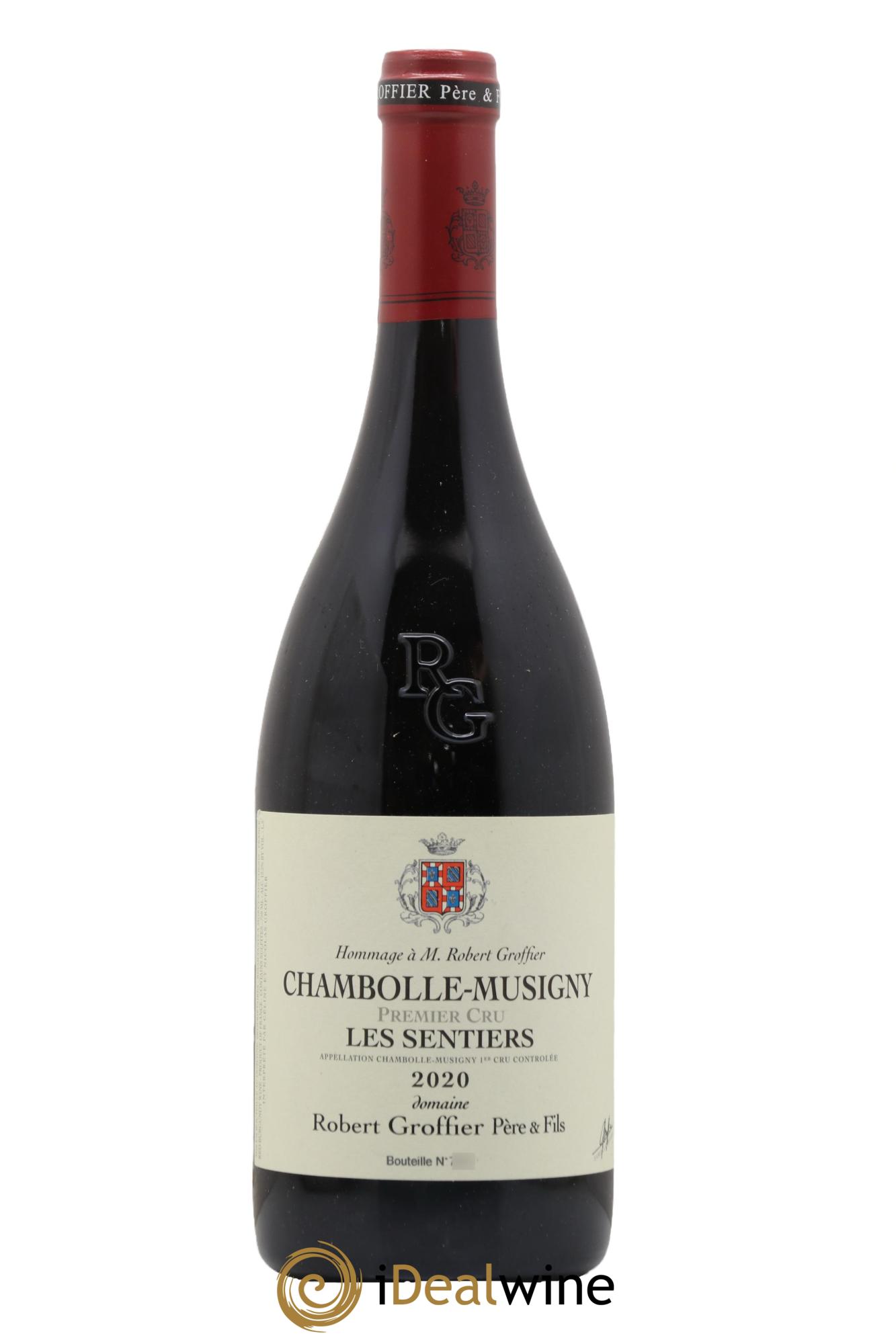 Chambolle-Musigny 1er Cru Les Sentiers Robert Groffier Père & Fils (Domaine) 2020 - Lot de 1 bouteille - 0