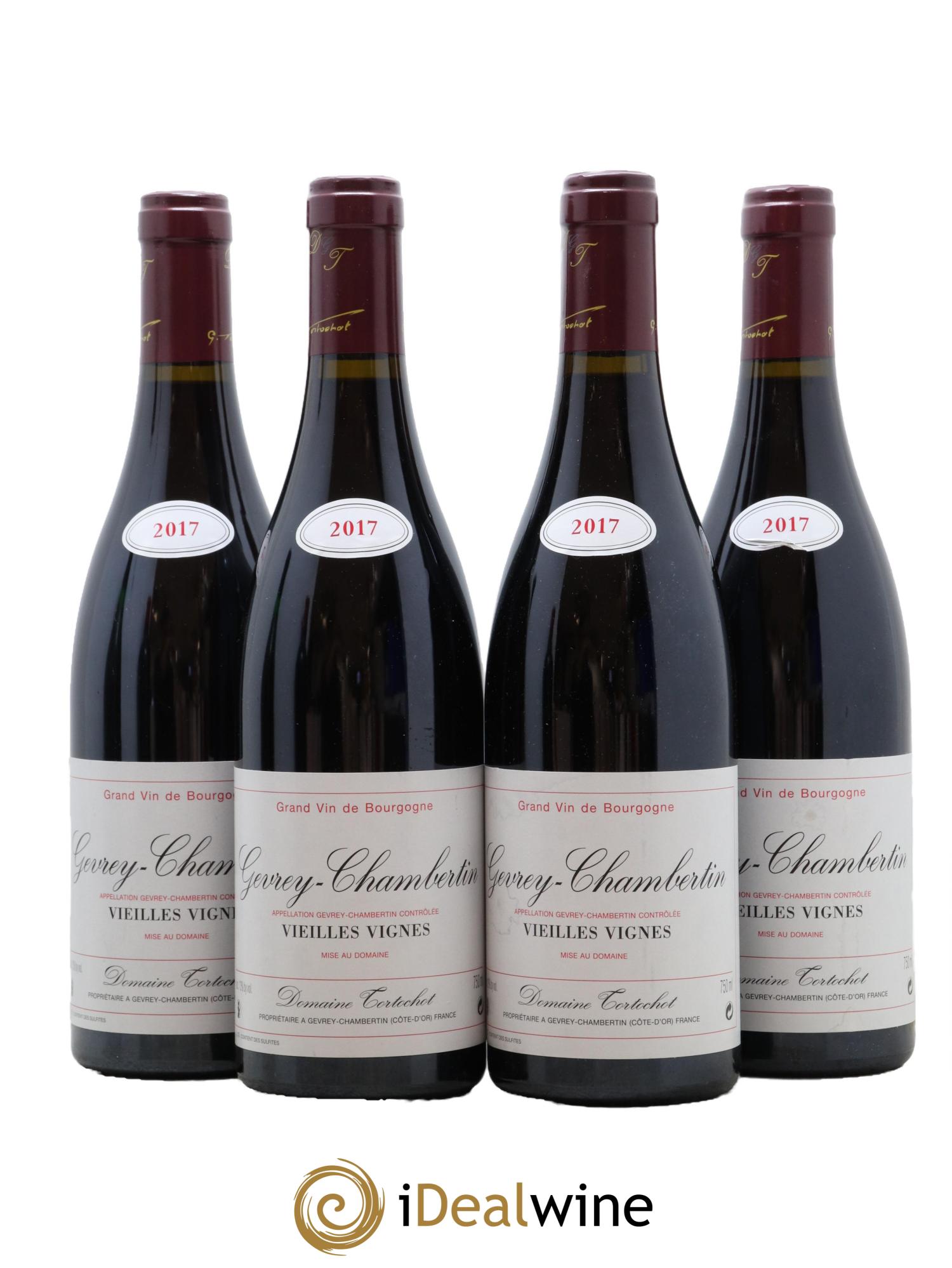 Gevrey-Chambertin Vieilles vignes Tortochot (Domaine) 2017 - Lot de 4 bouteilles - 0