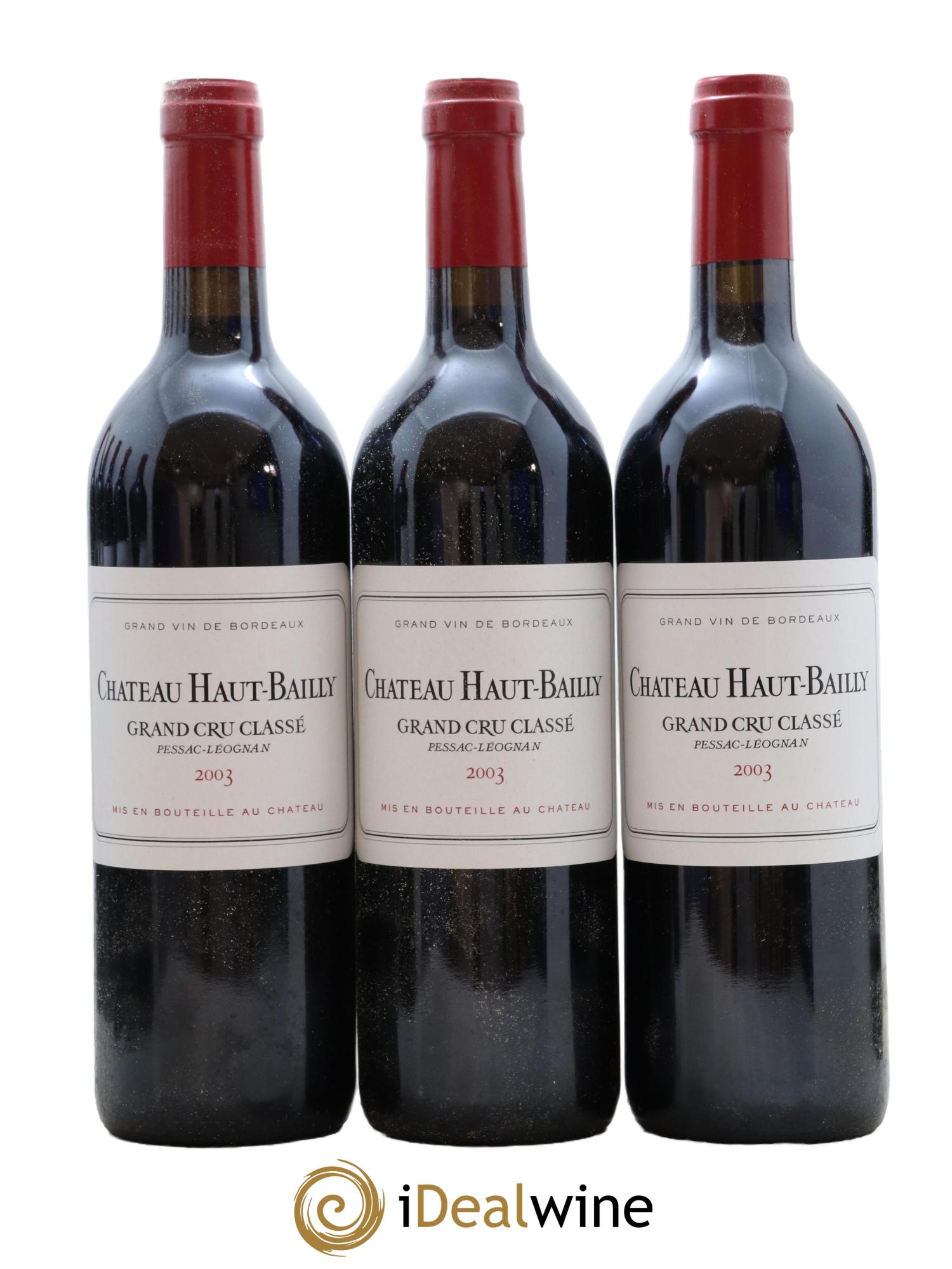 Château Haut-Bailly Cru Classé de Graves 2003 - Lotto di 12 bottiglie - 2