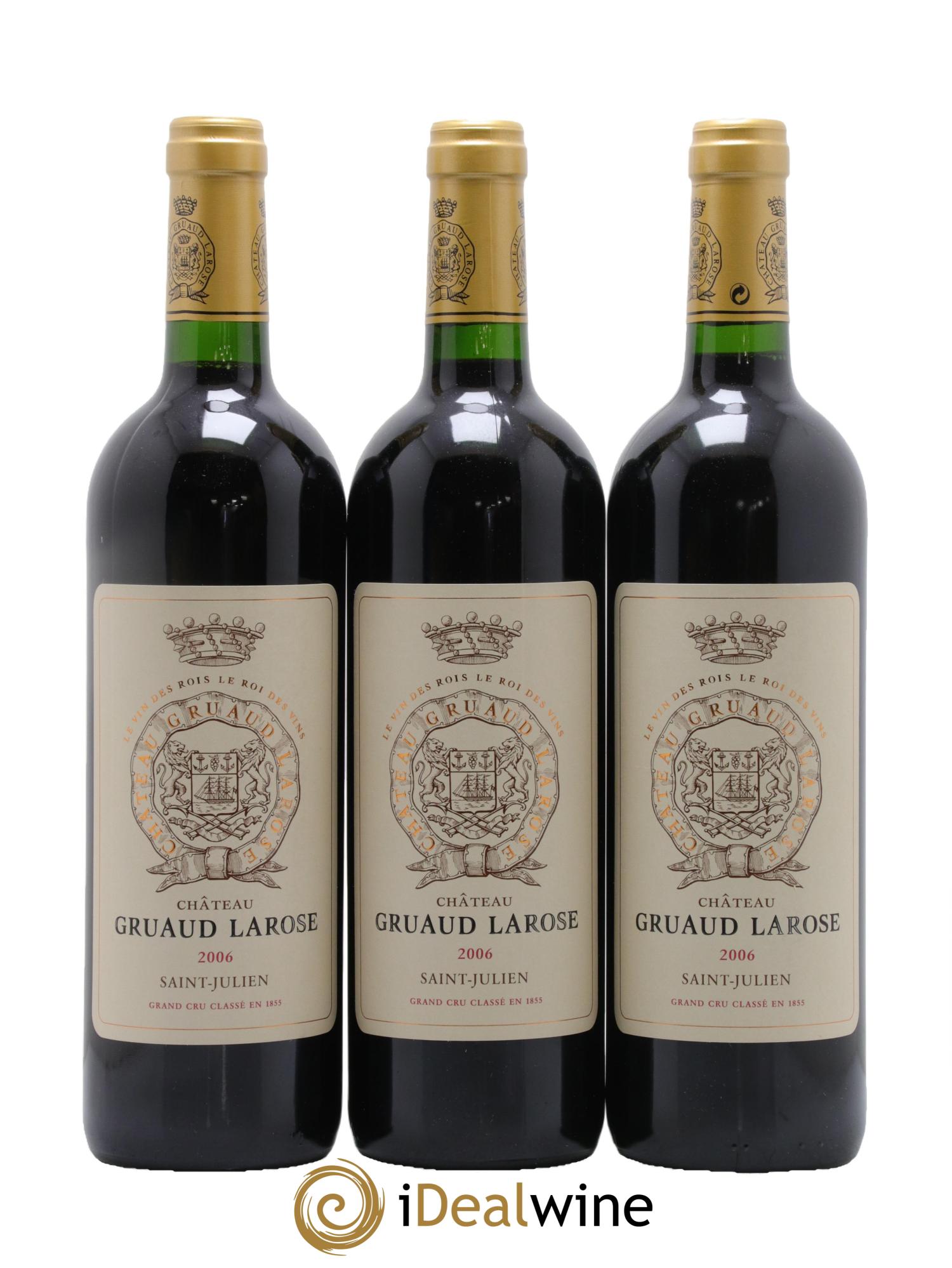 Château Gruaud Larose 2ème Grand Cru Classé 2006 - Lot of 6 bottles - 1