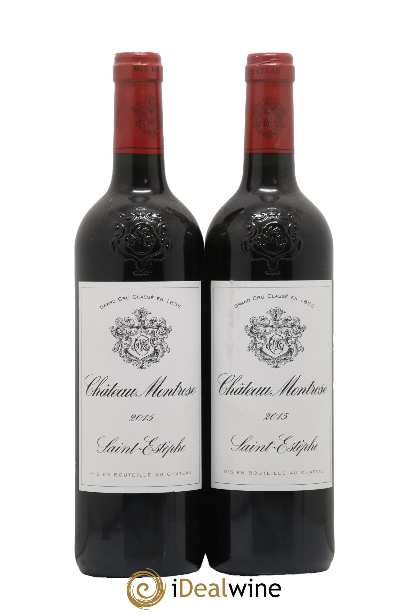 Château Montrose 2ème Grand Cru Classé 2015 - Lot de 2 bouteilles - 0