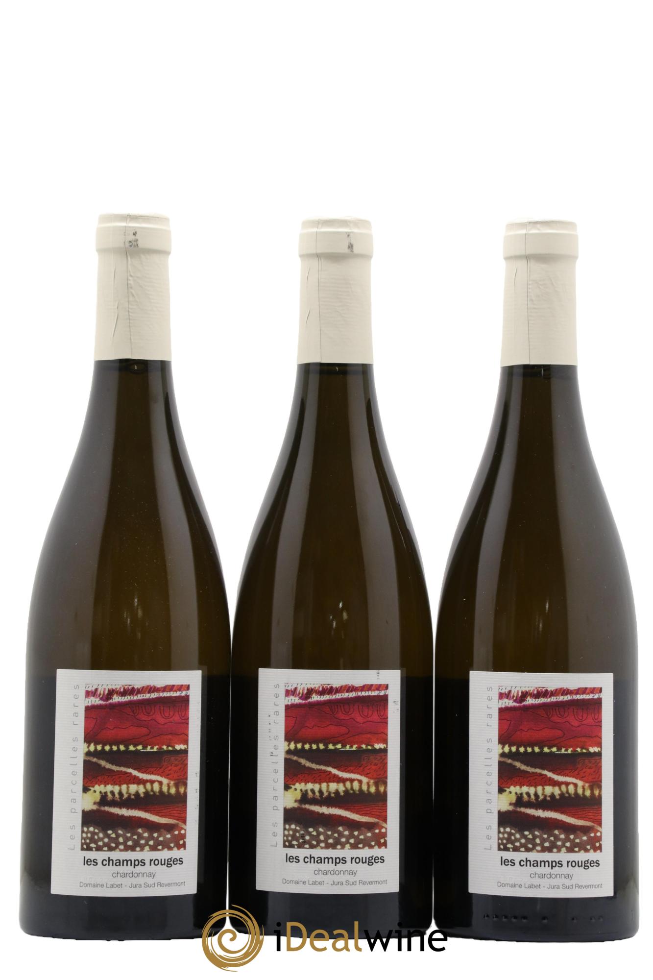 Côtes du Jura Chardonnay Les Champs Rouges Romain - Julien  - Charline Labet 2022 - Lotto di 3 bottiglie - 0