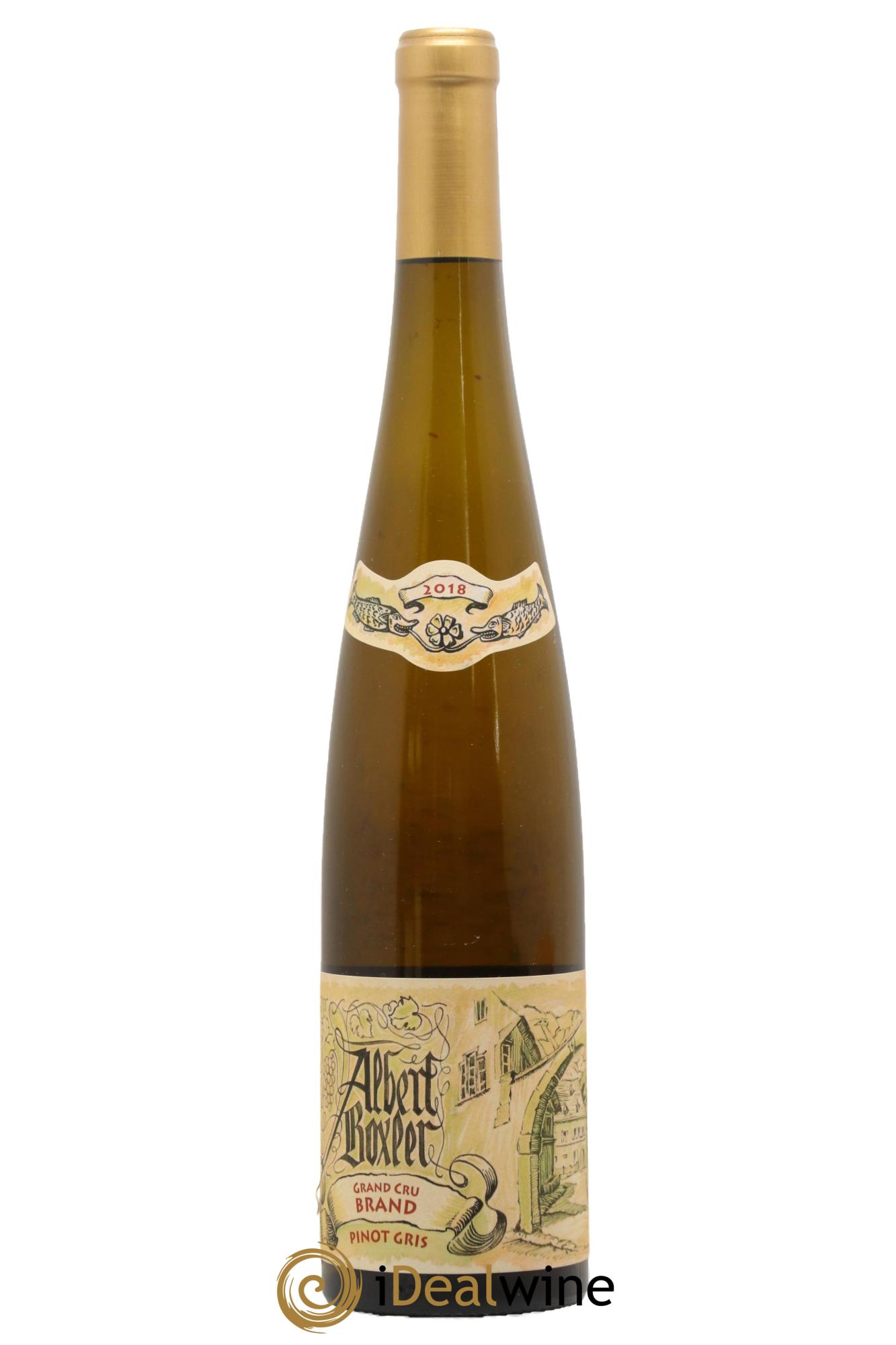 Alsace Pinot Gris Grand Cru Brand Domaine Albert Boxler 2018 - Posten von 1 Flasche - 0