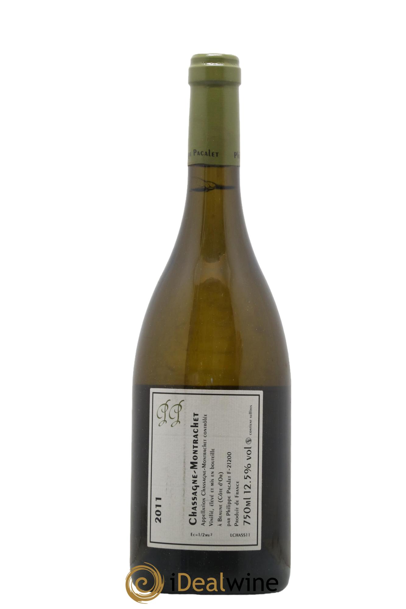 Chassagne-Montrachet Philippe Pacalet 2011 - Lot de 1 bouteille - 1