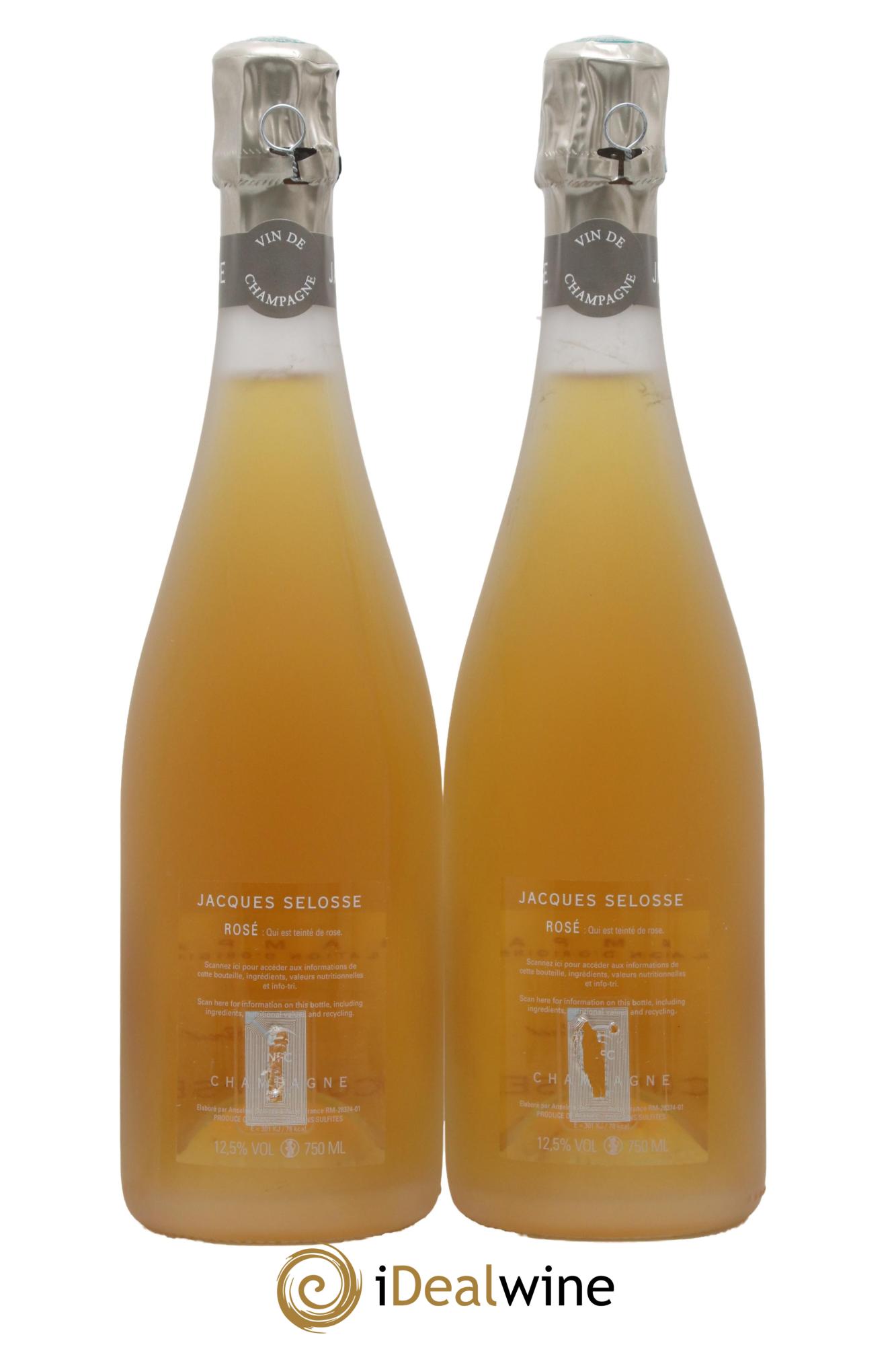 Brut Rosé Jacques Selosse - Lotto di 2 bottiglie - 1