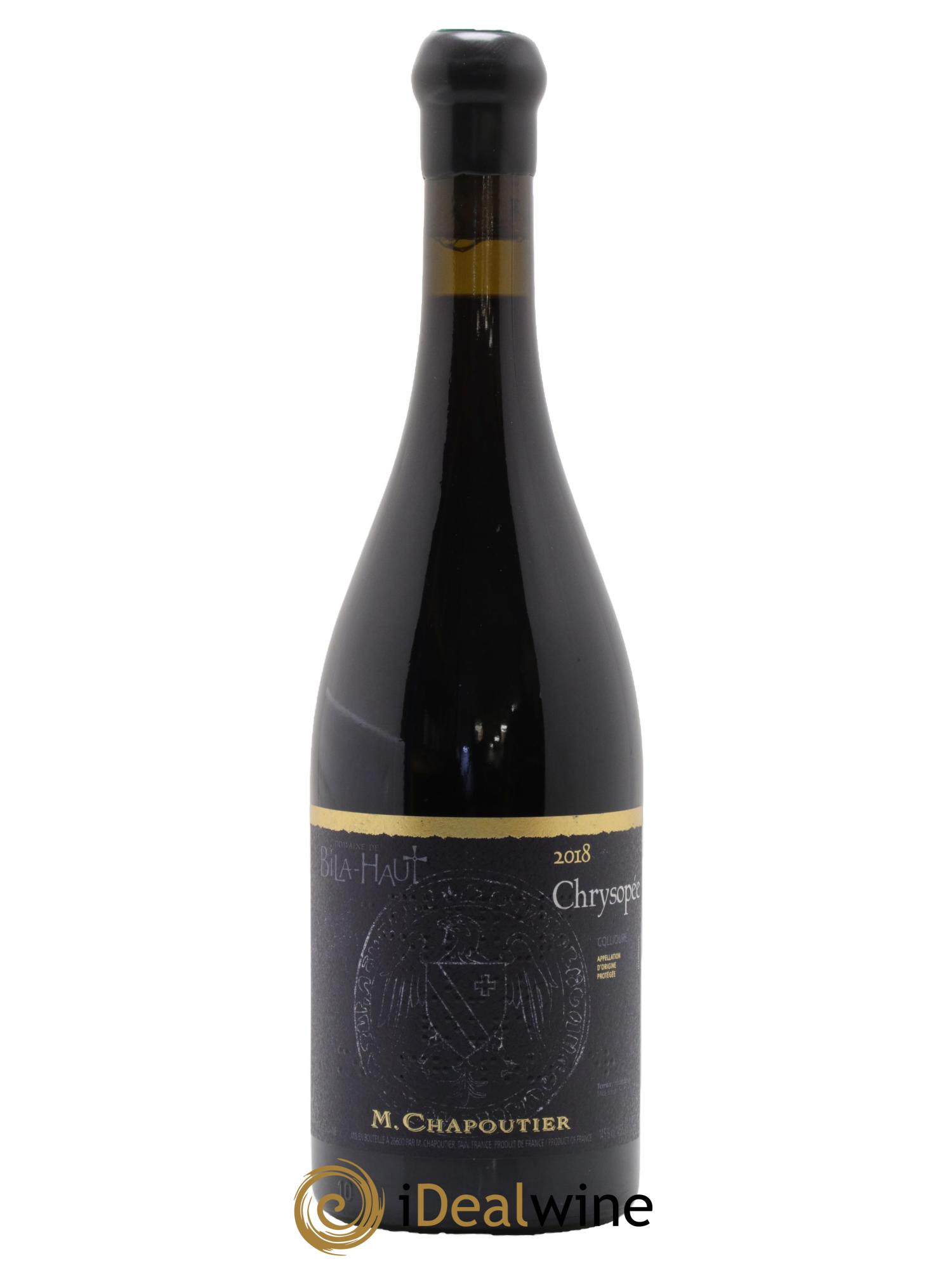 Collioure Bila-Haut (Domaine)  Chrysopée Chapoutier 2018 - Posten von 1 Flasche - 0