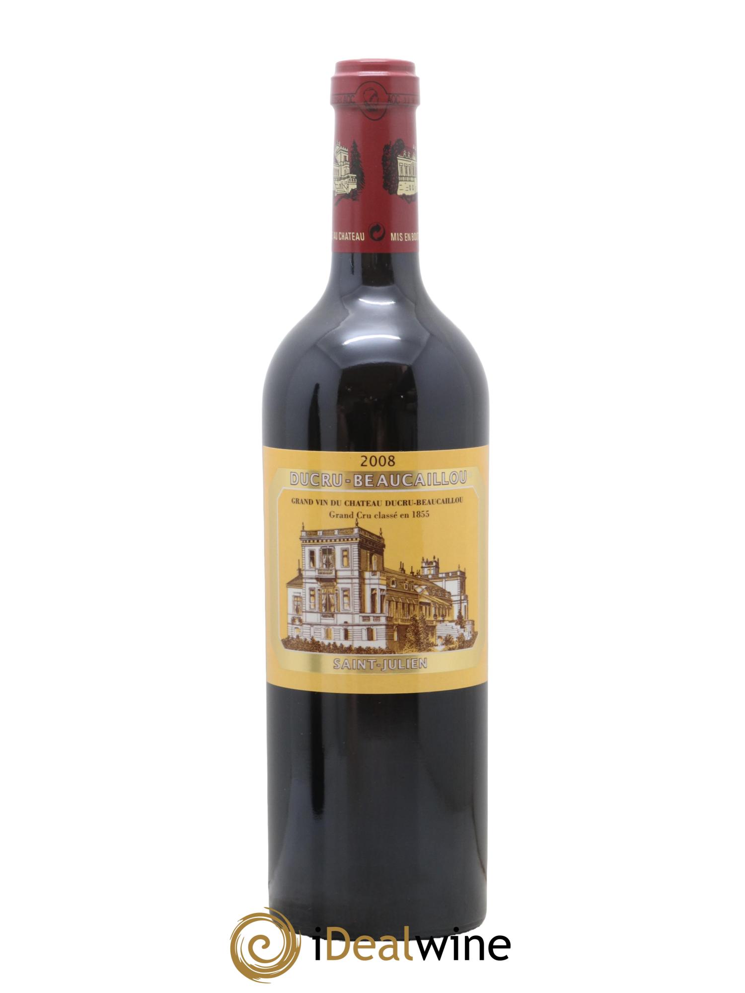 Château Ducru Beaucaillou 2ème Grand Cru Classé 2008 - Posten von 1 Flasche - 0