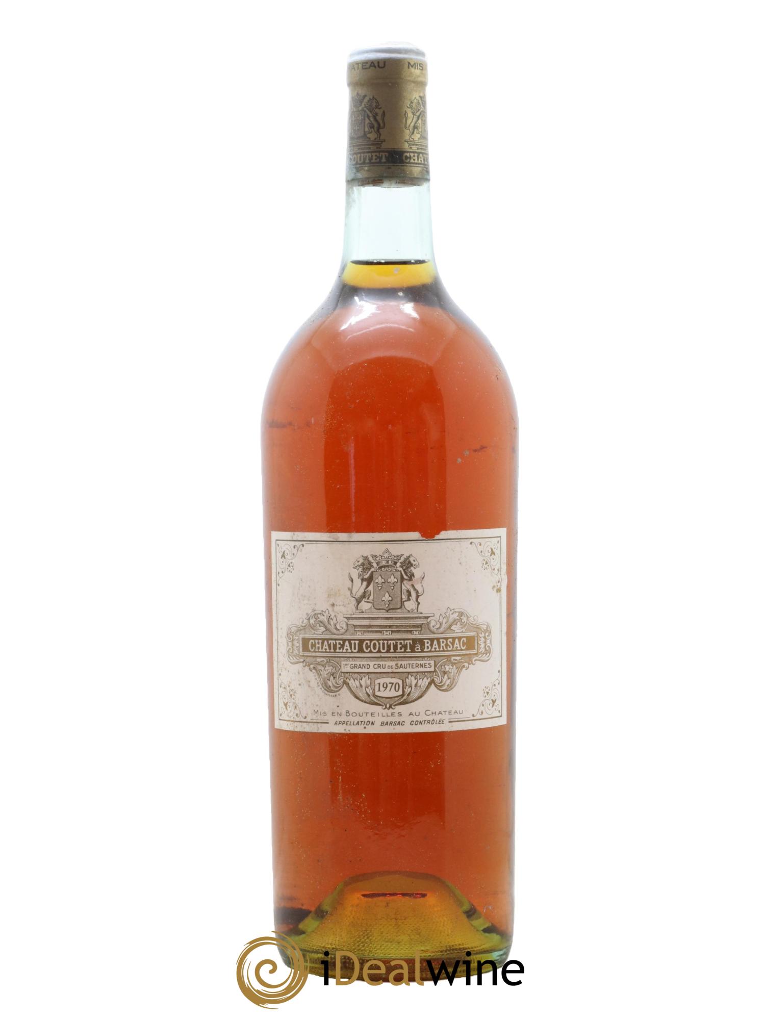 Château Coutet 1er Grand Cru Classé 1970 - Lot de 1 magnum - 0