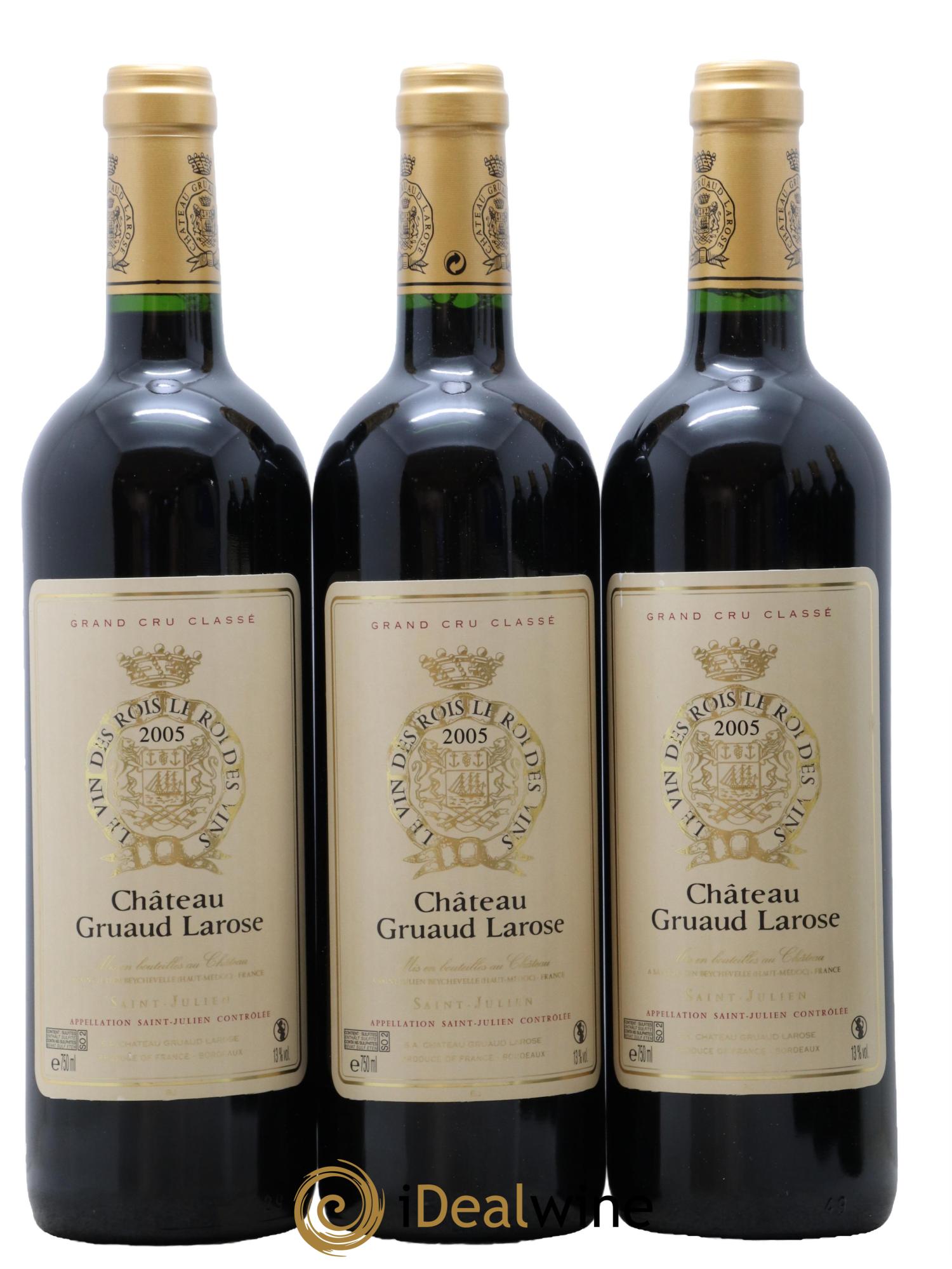 Château Gruaud Larose 2ème Grand Cru Classé 2005 - Lot de 12 bouteilles - 3