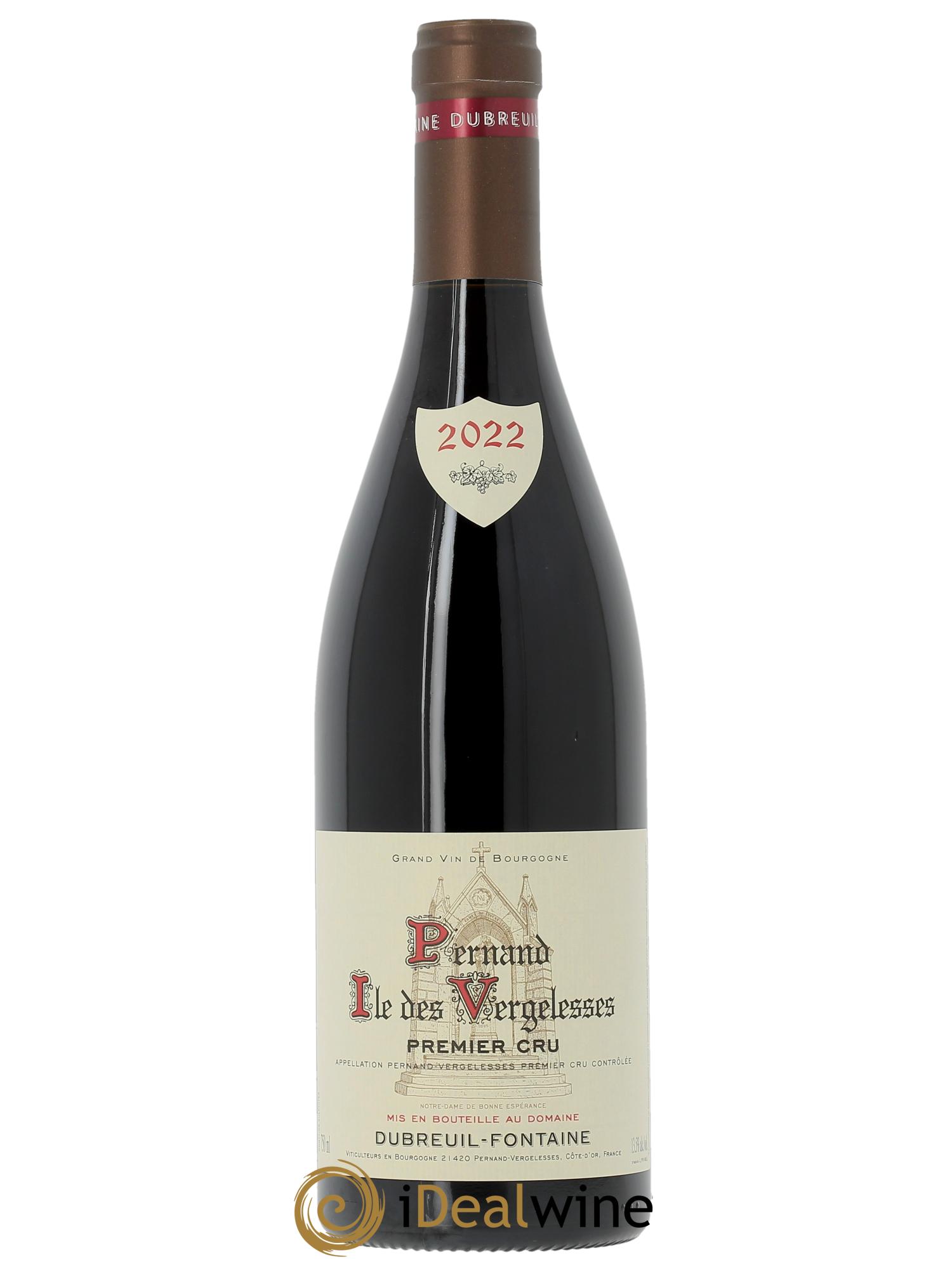 Pernand-Vergelesses 1er Cru Ile des Vergelesse Domaine Dubreuil Fontaine  2022 - Lotto di 1 bottiglia - 0