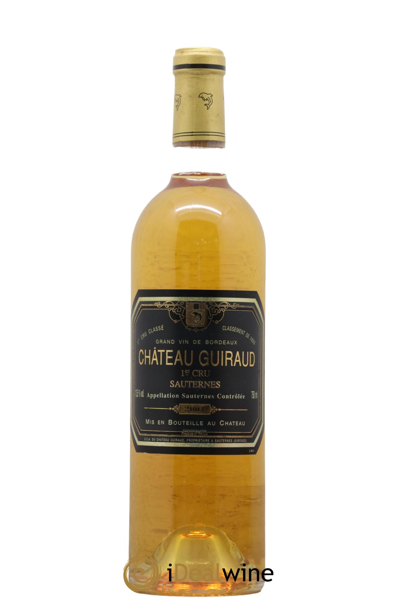 Château Guiraud 1er Grand Cru Classé 2004 - Posten von 1 Flasche - 0