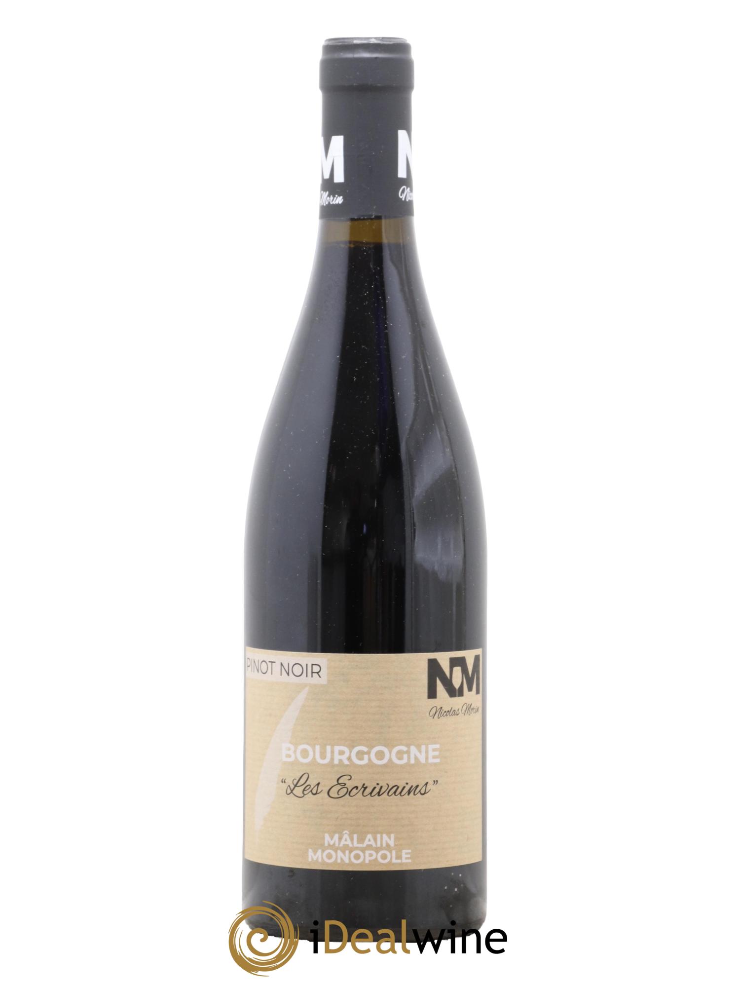 Bourgogne Les Ecrivains Nicolas Morin 2021 - Posten von 1 Flasche - 0