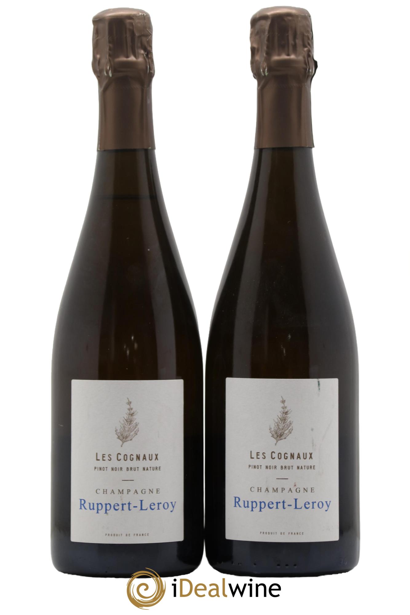 Brut Nature Les Cognaux Ruppert-Leroy  - Lot de 2 bouteilles - 0