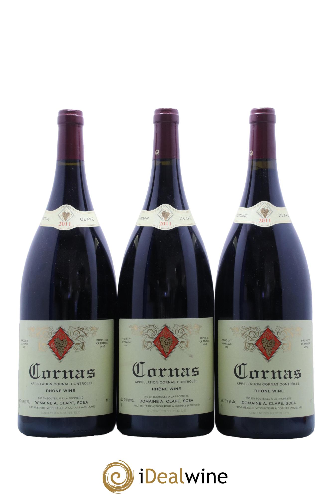 Cornas Auguste Clape  2011 - Posten von 3 Magnum - 0